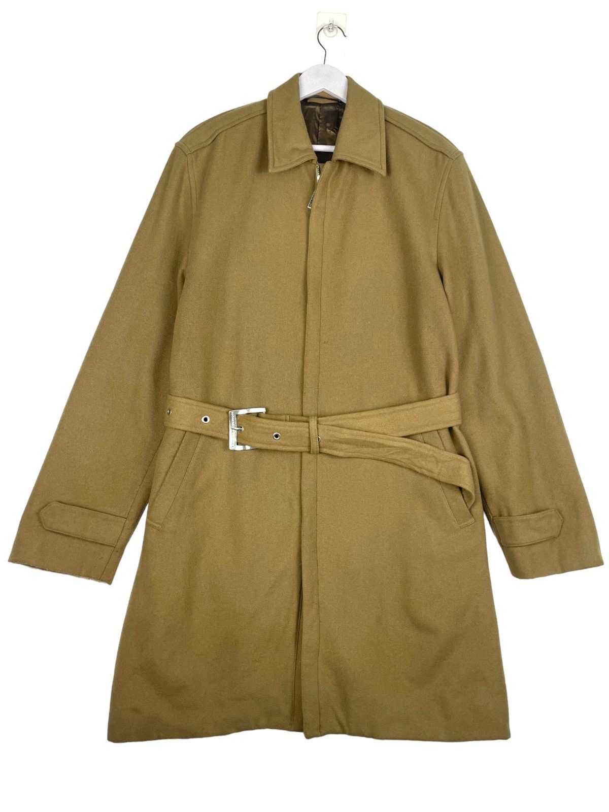 Gaultier Homme Objet × Jean Paul Gaultier 💥 GAULTIER HOME OBJET BELTED WOOL JACKET Size US L / EU 52-54 / 3 - 1 Thumbnail