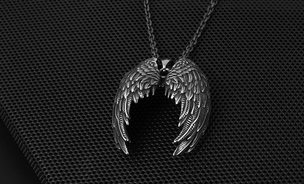 Jewelry Angel Wing Pendant Necklace Size ONE SIZE - 1 Thumbnail