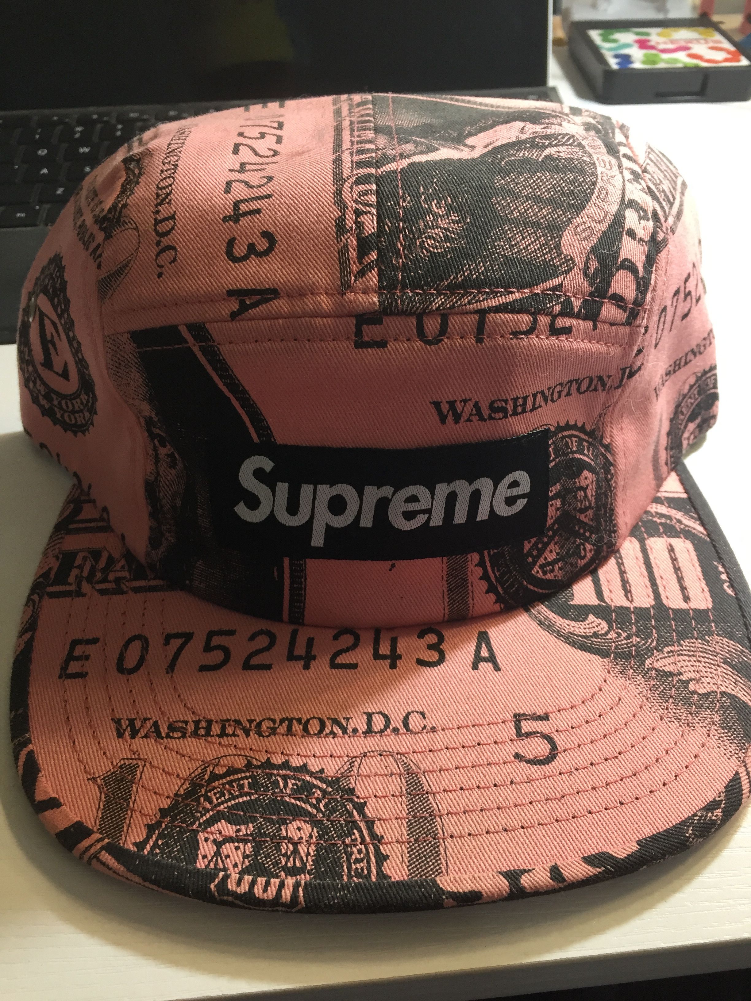 Supreme 100 Dollar Supreme Camp Hat | Grailed