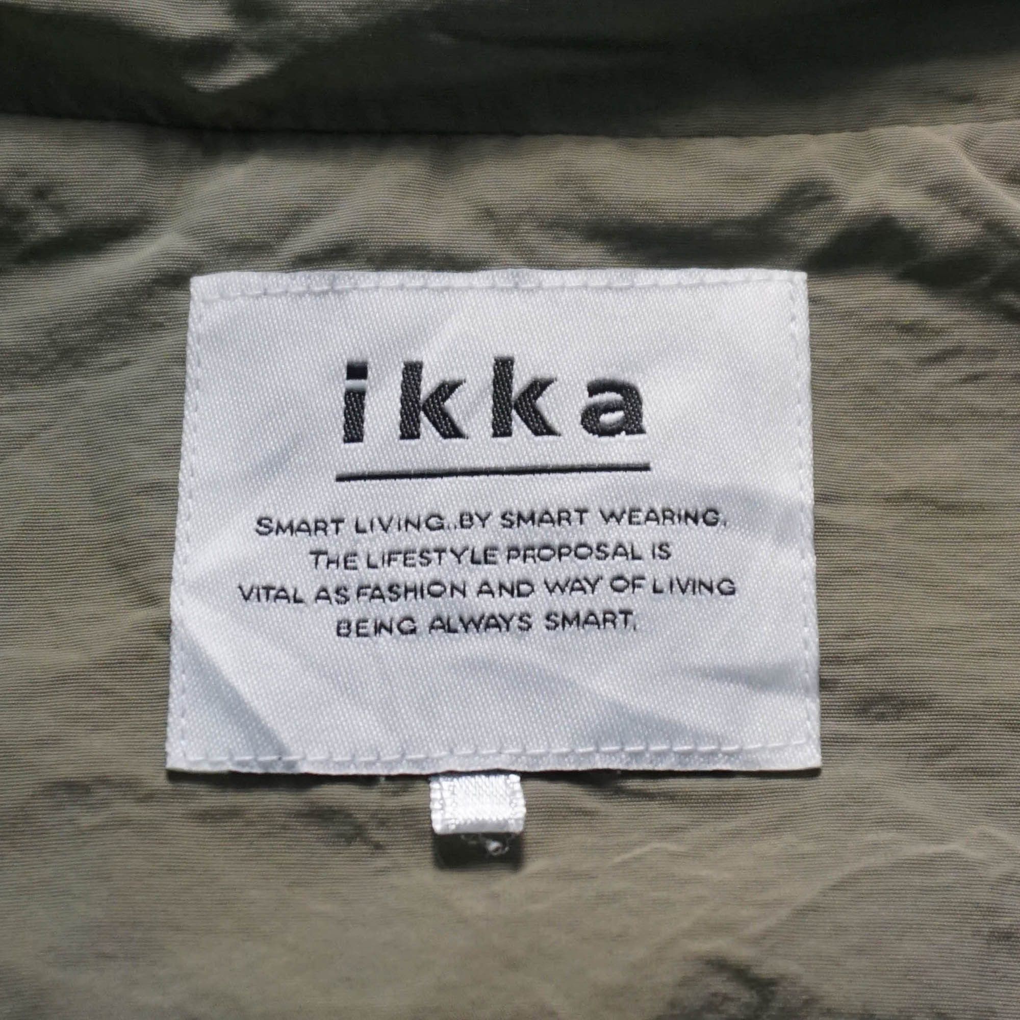 Japanese Brand IKKA Sun Faded Hooded Windbreaker Size US M / EU 48-50 / 2 - 4 Thumbnail