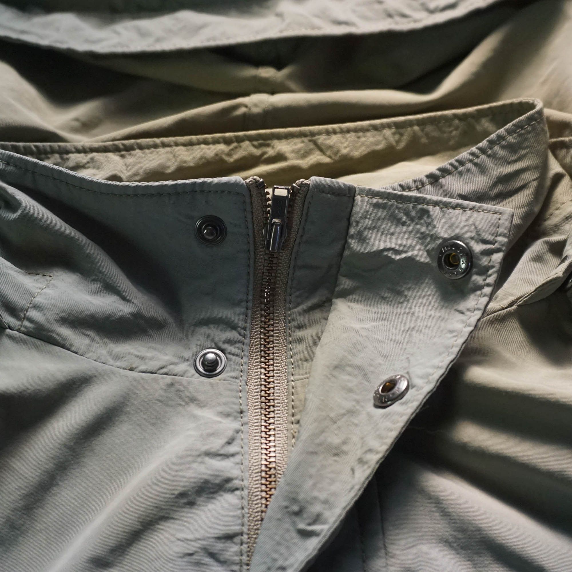 Japanese Brand IKKA Sun Faded Hooded Windbreaker Size US M / EU 48-50 / 2 - 6 Thumbnail