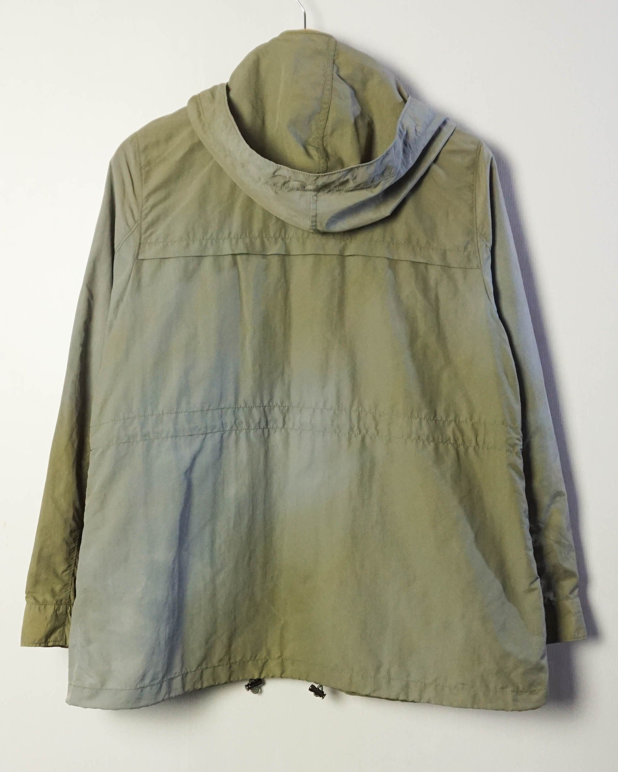 Japanese Brand IKKA Sun Faded Hooded Windbreaker Size US M / EU 48-50 / 2 - 2 Thumbnail