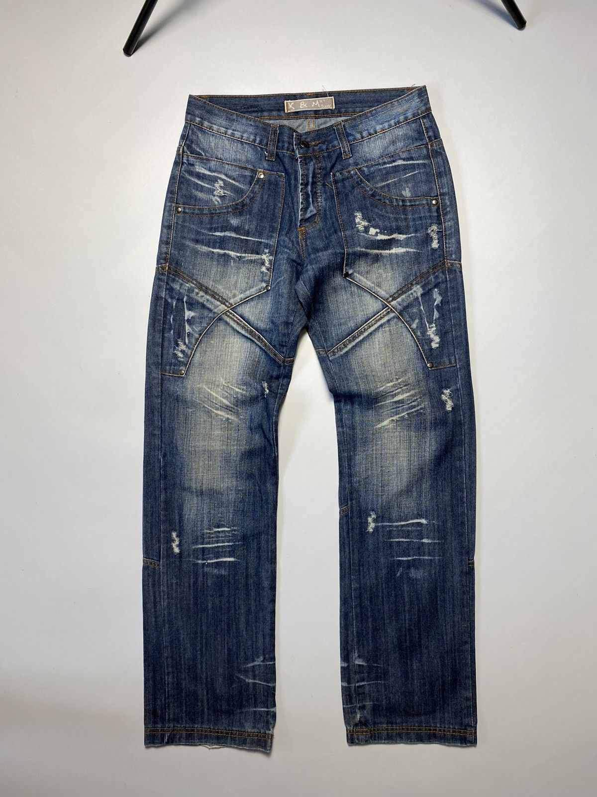 Vintage Y2k Kosmo Lupo distressed jeans size 32