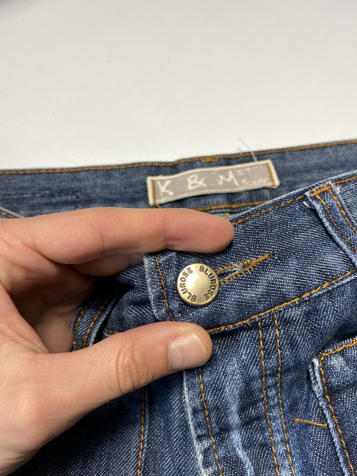 Vintage Vintage Y2k Kosmo Lupo distressed jeans size 32 Size US 32 / EU 48 - 7 Thumbnail