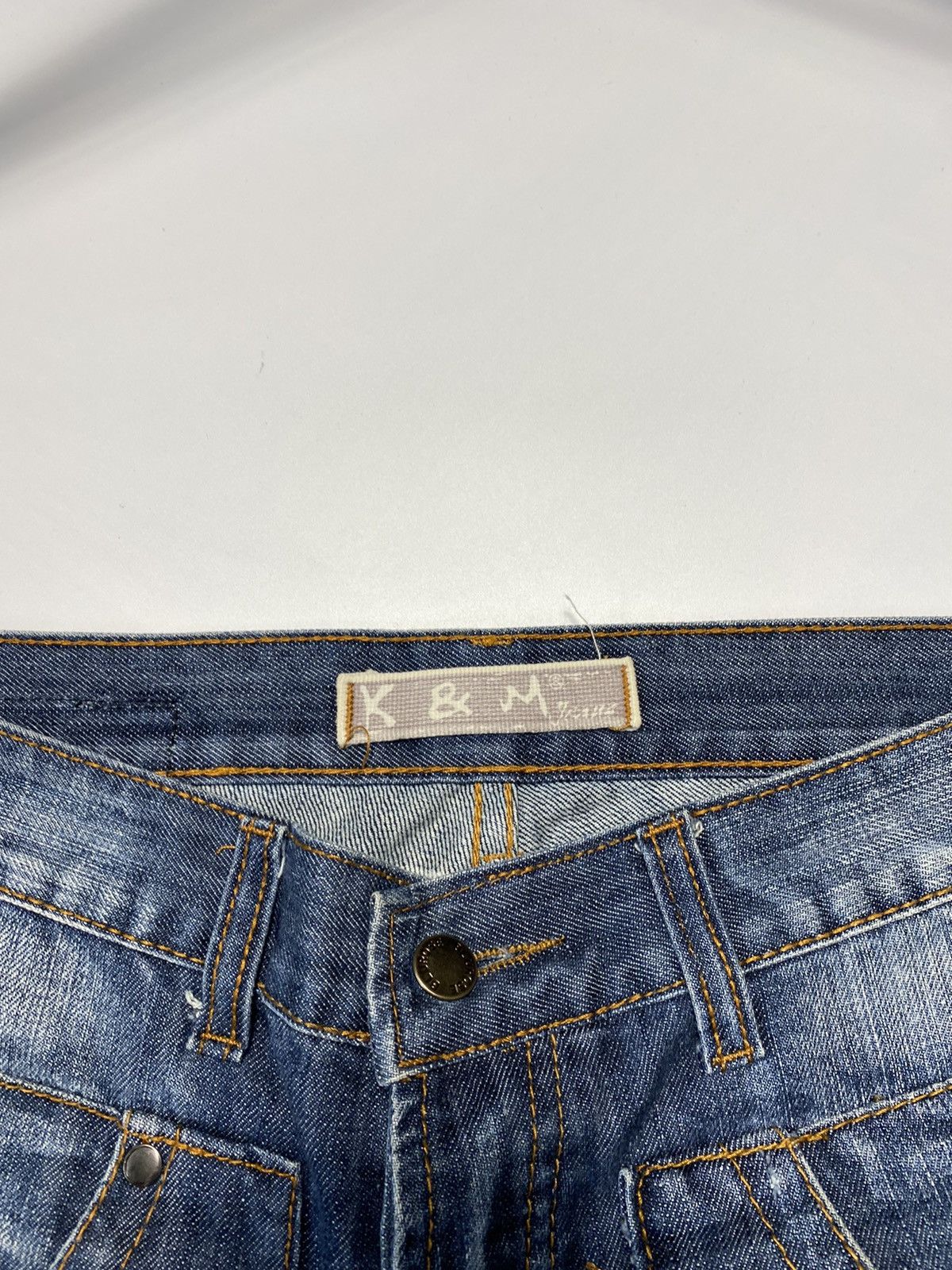 Vintage Vintage Y2k Kosmo Lupo distressed jeans size 32 Size US 32 / EU 48 - 4 Thumbnail