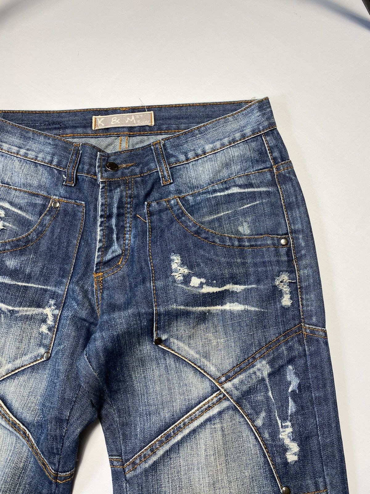 Vintage Vintage Y2k Kosmo Lupo distressed jeans size 32 Size US 32 / EU 48 - 2 Thumbnail