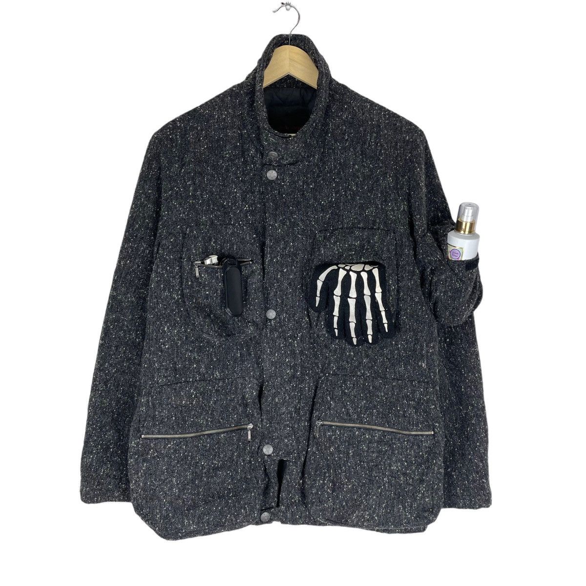 20471120 ☀️291295=HOMME PETITE KANGAROO POCKET JACKET Size US M / EU 48-50 / 2 - 1 Thumbnail