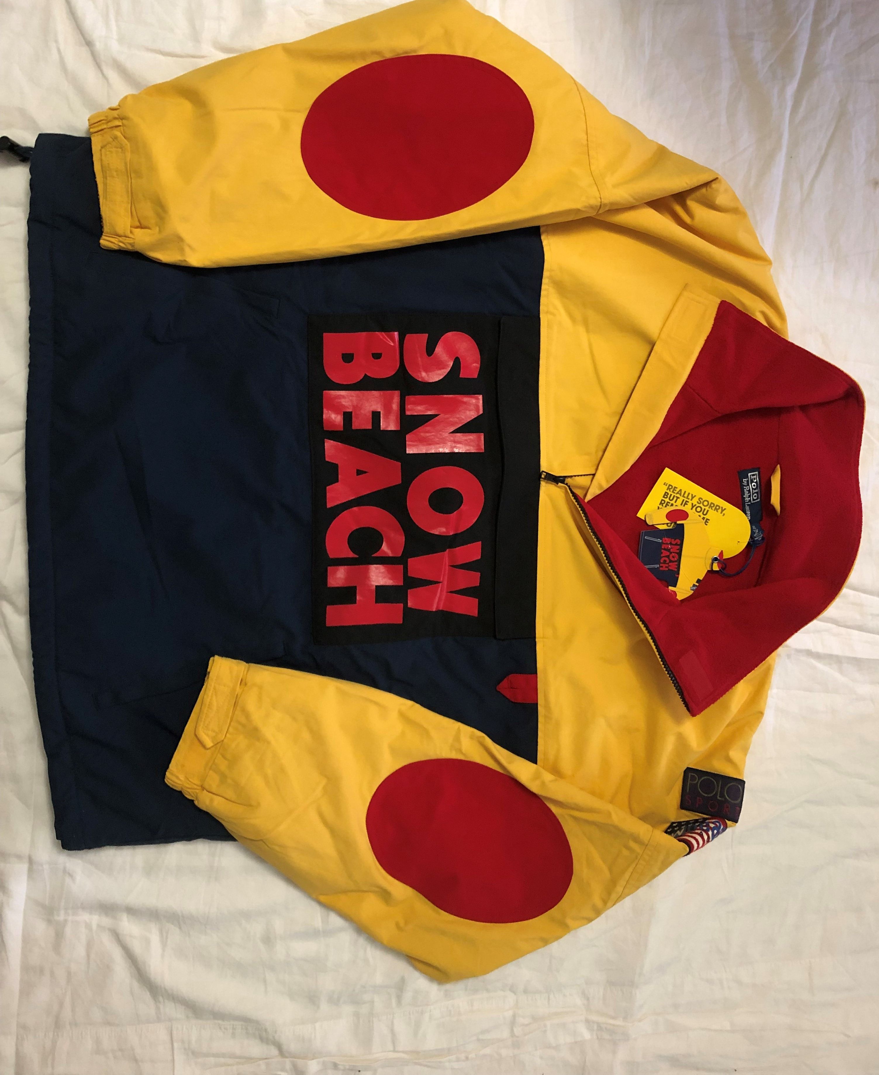 Polo Ralph Lauren Polo Ralph Lauren Raekwon Snow Beach Pullover Small Size US S / EU 44-46 / 1 - 3 Thumbnail