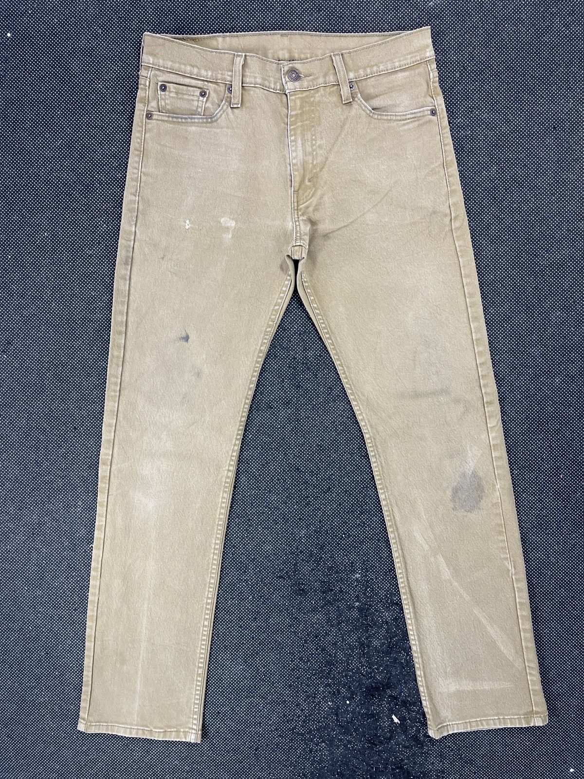 Levi's Vintage Levis 513 Brown Jeans - J615 Size US 30 / EU 46 - 1 Thumbnail