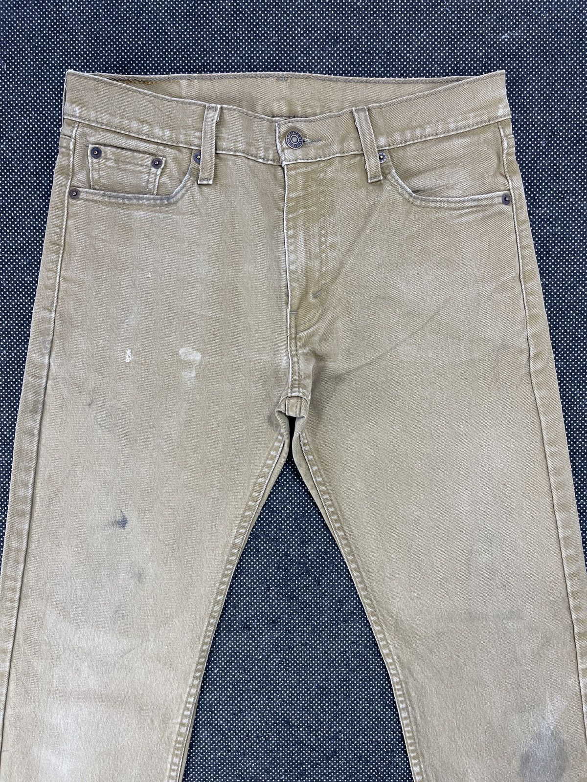 Levi's Vintage Levis 513 Brown Jeans - J615 Size US 30 / EU 46 - 3 Thumbnail