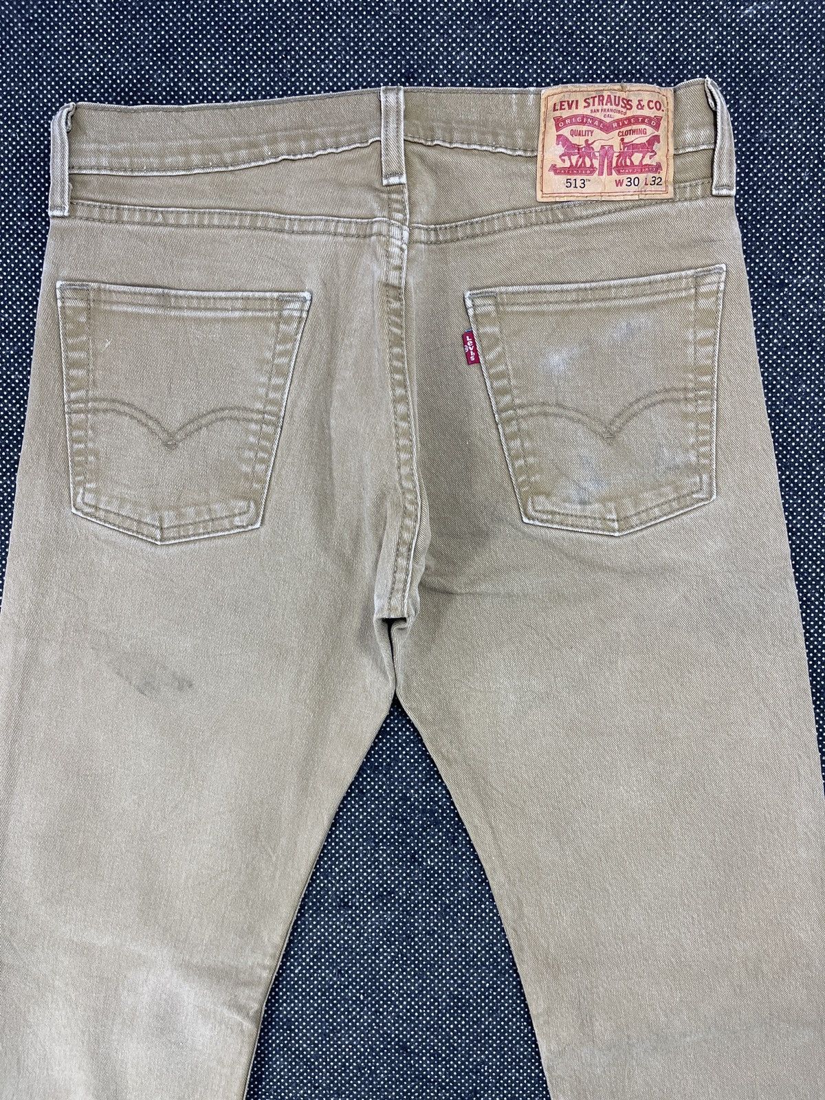 Levi's Vintage Levis 513 Brown Jeans - J615 Size US 30 / EU 46 - 4 Thumbnail