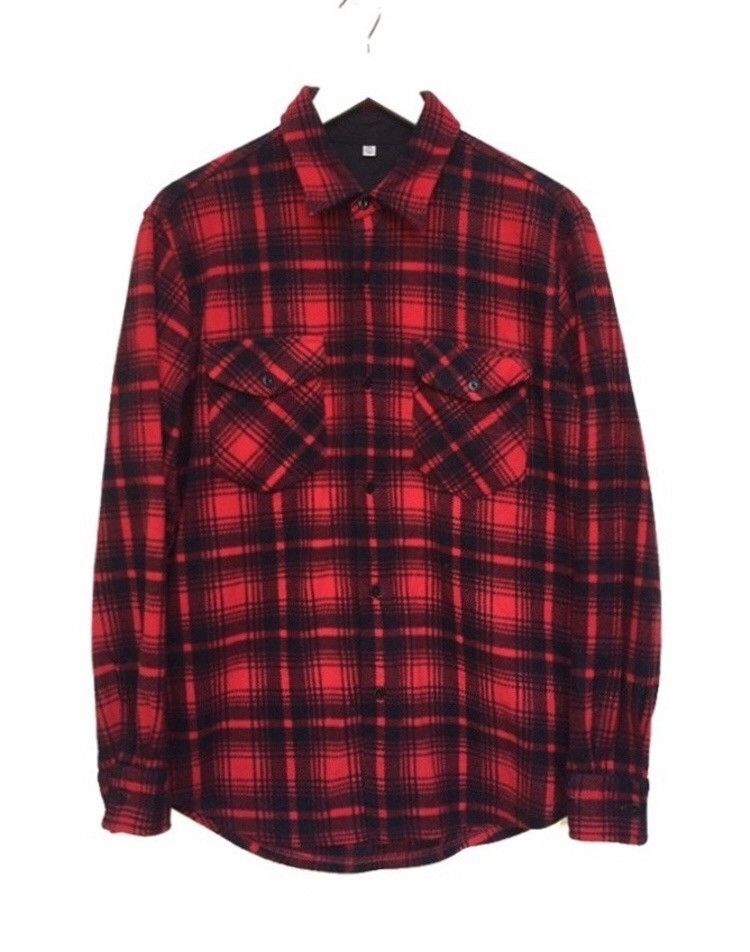 Japanese Brand × Uniqlo 🔥Uniqlo Long Sleeve Button Shirt Size US M / EU 48-50 / 2 - 1 Thumbnail