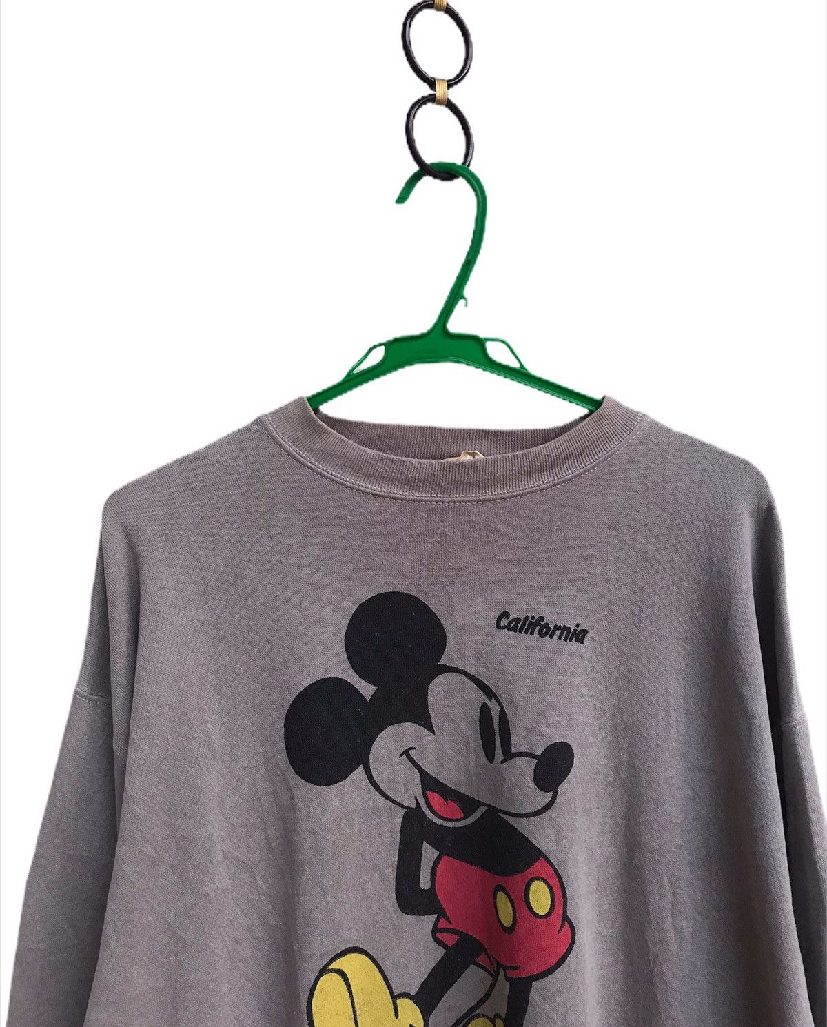 Disney × Mickey Mouse × Vintage 🔥Vintage Disney Mickey Mouse Logo Sweatshirts Size US L / EU 52-54 / 3 - 3 Thumbnail