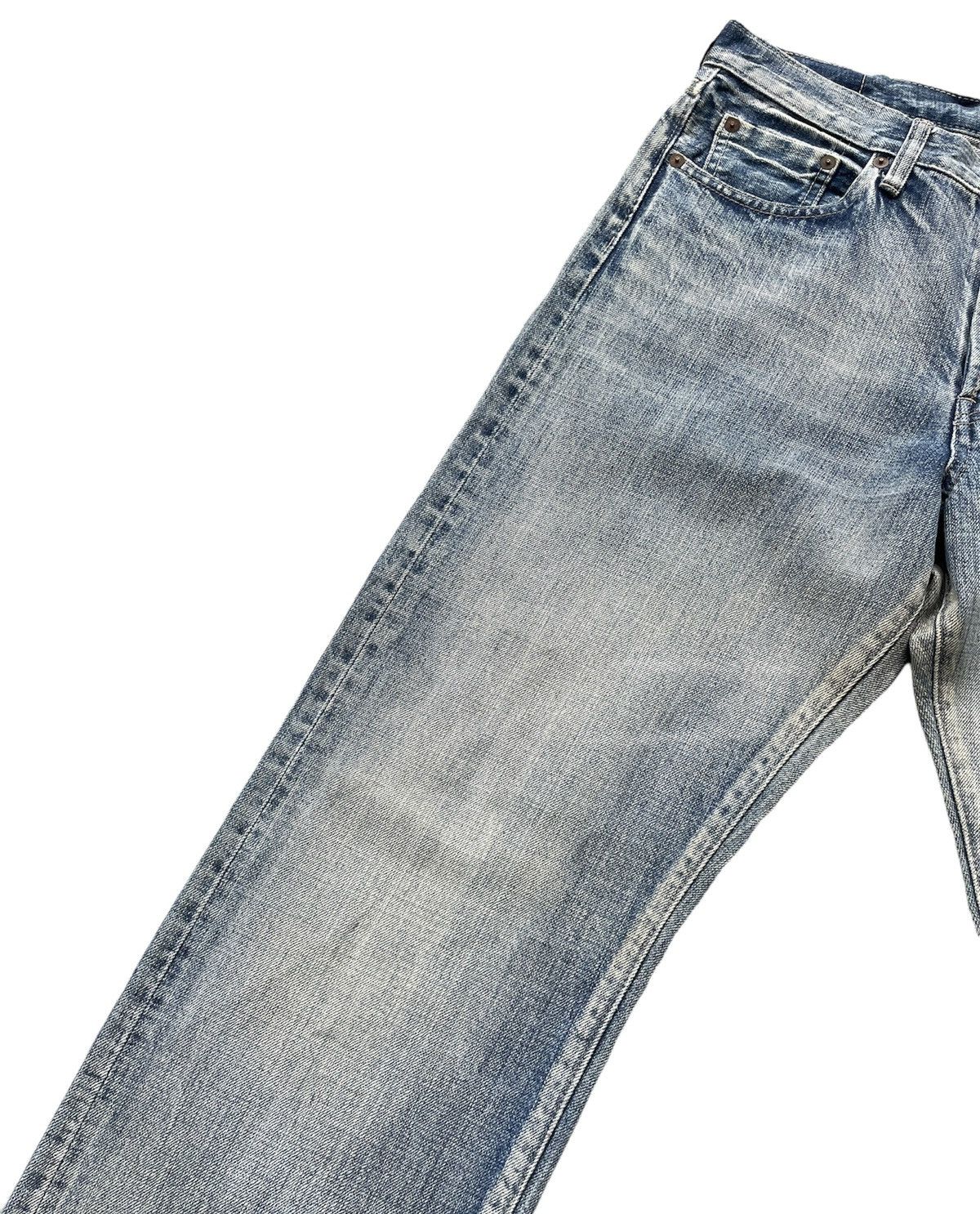 Japanese Brand Bartack Aging Wash Selvedge Denim Size US 32 / EU 48 - 7 Thumbnail