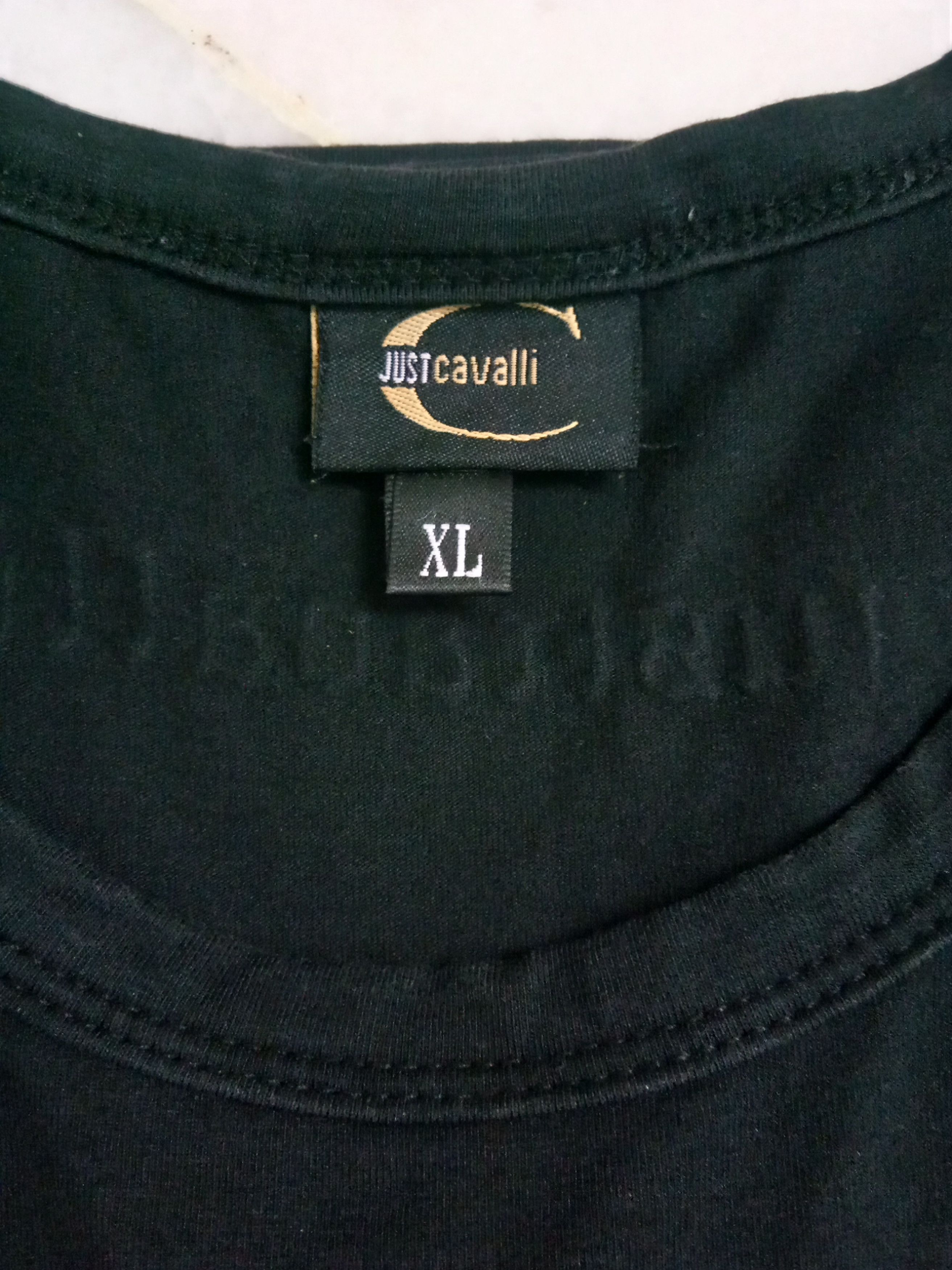 Just Cavalli FW2000 spell out hierographic long sleeve tee Size US M / EU 48-50 / 2 - 3 Thumbnail