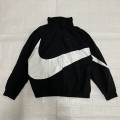 Nike big swoosh woven on sale jacket