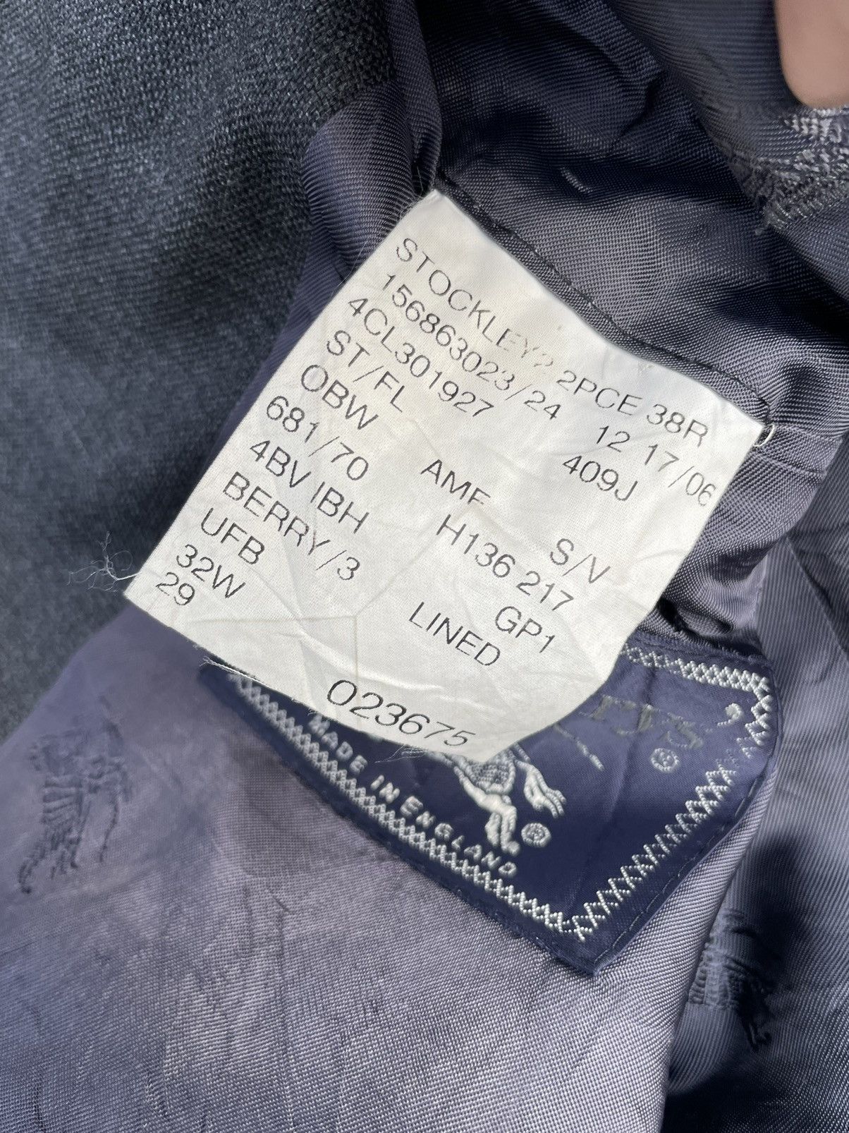 Burberry × Designer Vintage Burberrys London Wool Cashmere Coat Size US M / EU 48-50 / 2 - 10 Thumbnail