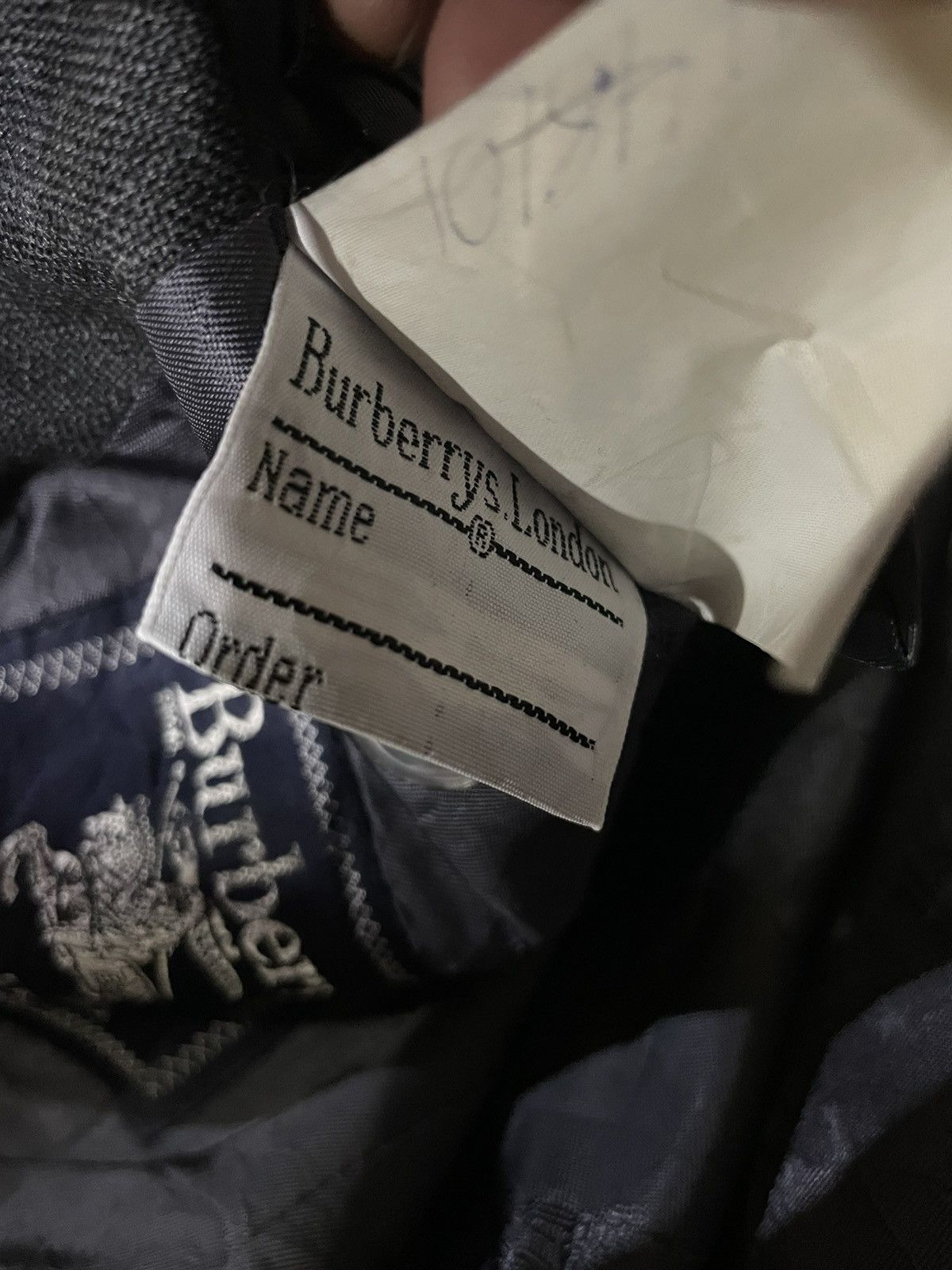 Burberry × Designer Vintage Burberrys London Wool Cashmere Coat Size US M / EU 48-50 / 2 - 14 Thumbnail