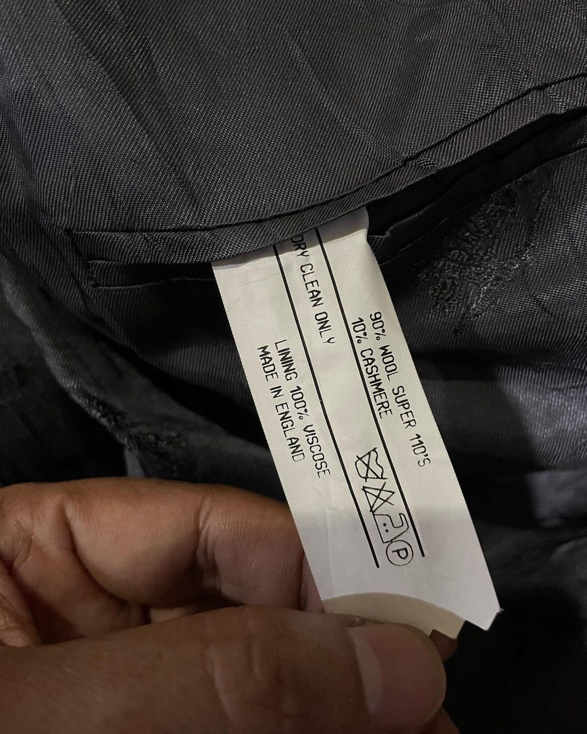 Burberry × Designer Vintage Burberrys London Wool Cashmere Coat Size US M / EU 48-50 / 2 - 13 Thumbnail