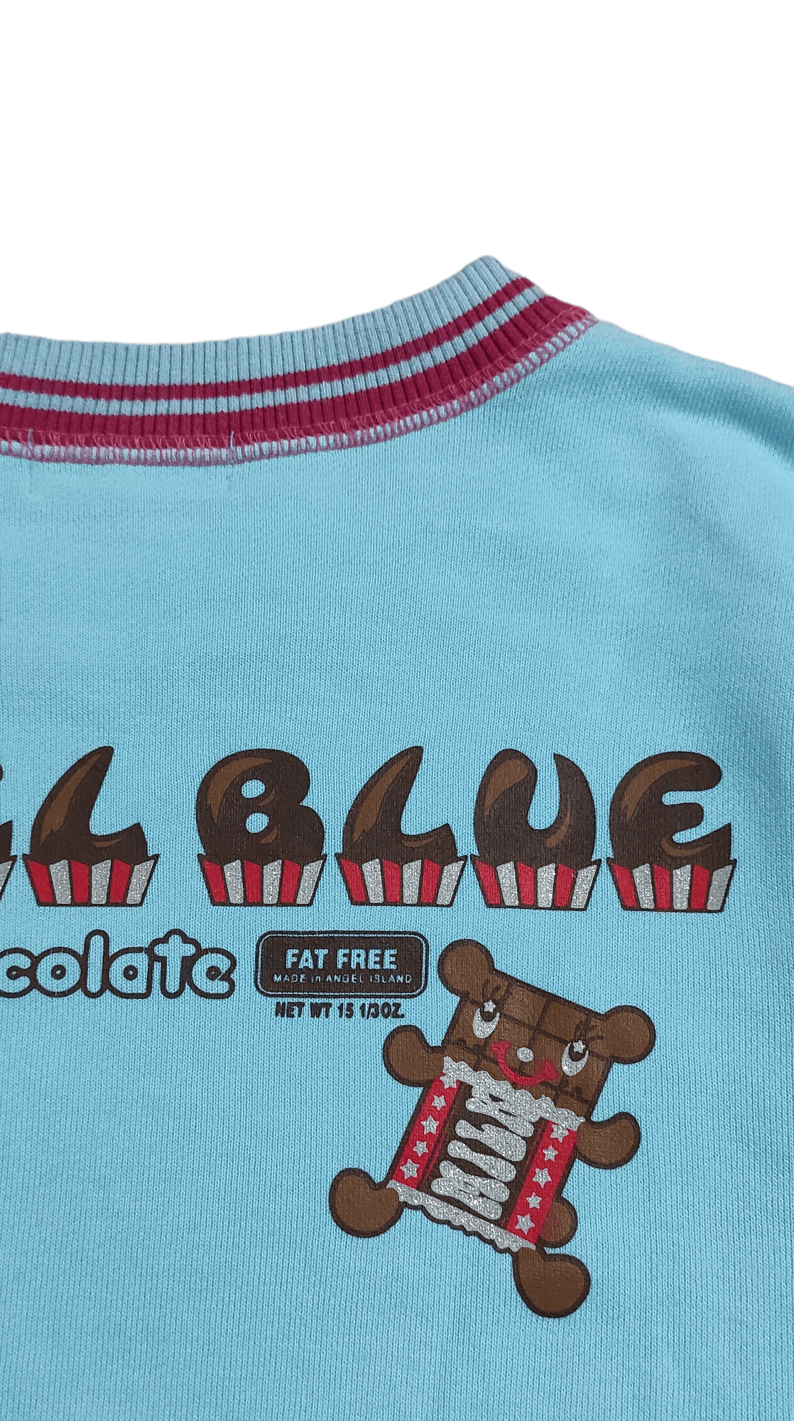 Angel Blue Vintage 90s Angel Blue POP Angel's for every cute girl sweat Size L / US 10 / IT 46 - 11 Thumbnail