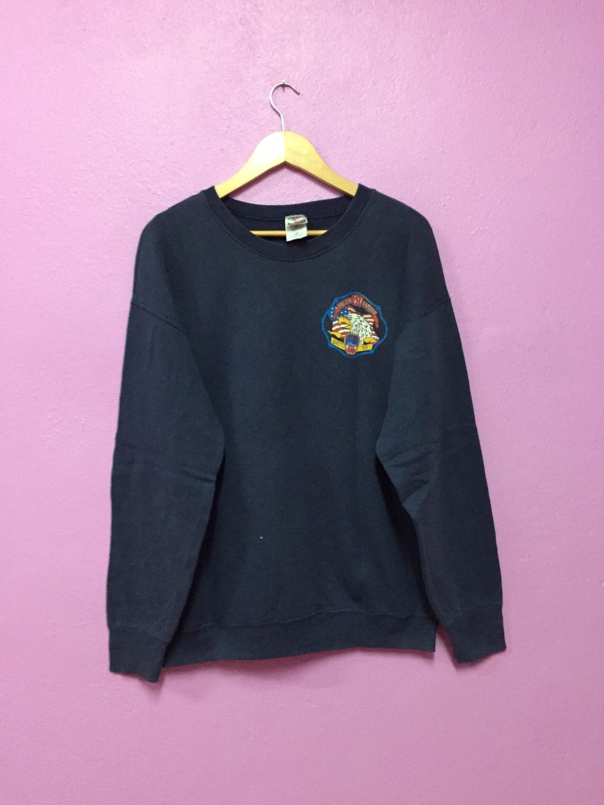 Fruit Of The Loom Vintage 90's Battalion 22 Sweatshirts Size L Size US L / EU 52-54 / 3 - 2 Thumbnail