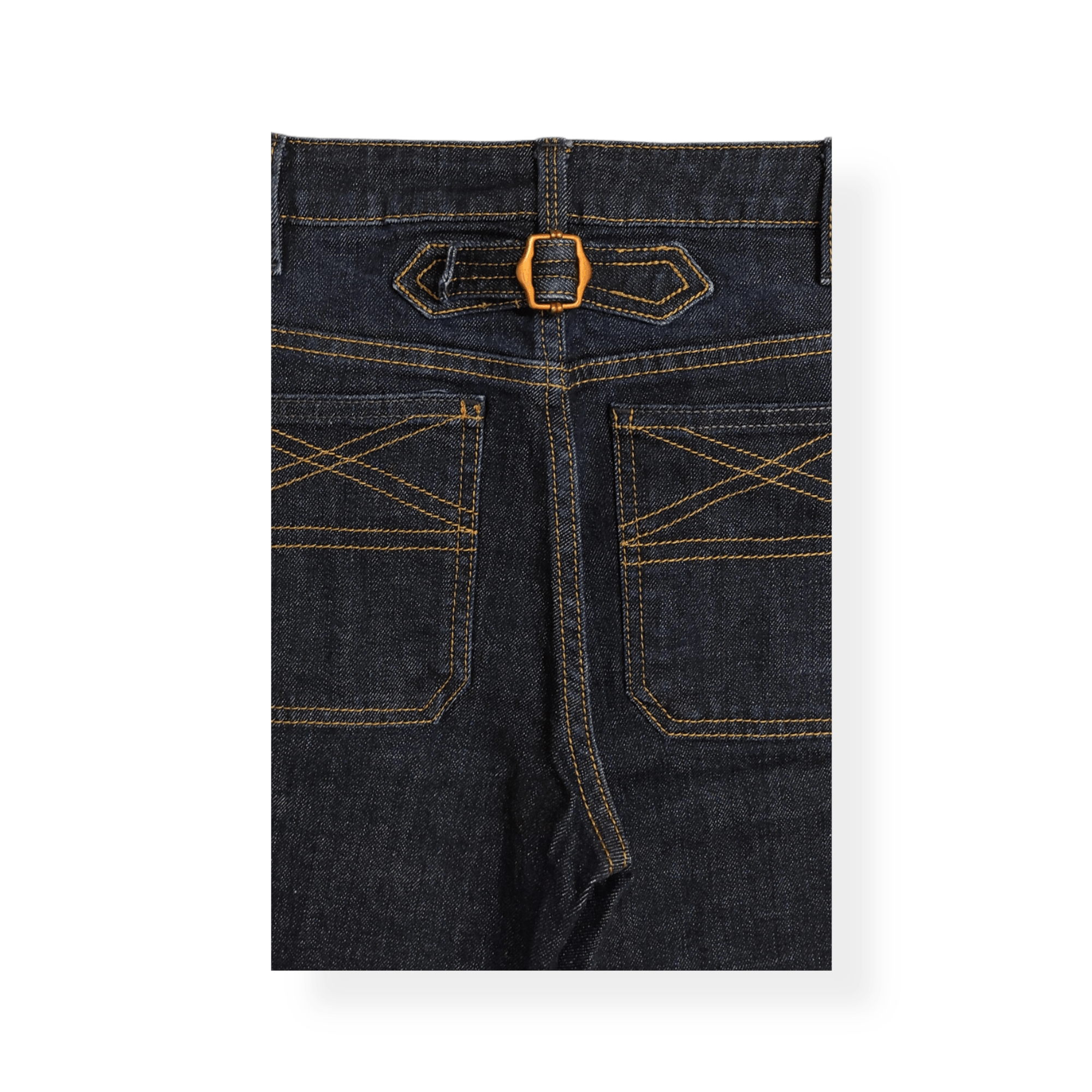 Marc by Marc Jacobs ⚡️𝐐𝐔𝐈𝐂𝐊 𝐒𝐀𝐋𝐄 Archive MJ buckle back flare jeans Size 26" / US 2 / IT 38 - 13 Thumbnail