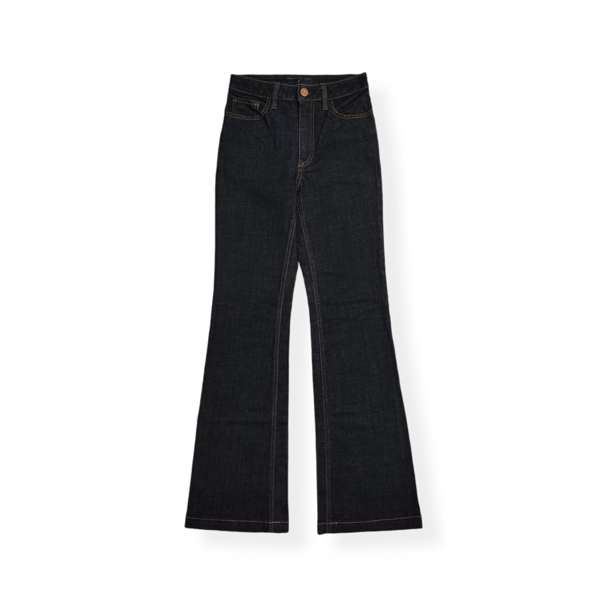 Marc by Marc Jacobs ⚡️𝐐𝐔𝐈𝐂𝐊 𝐒𝐀𝐋𝐄 Archive MJ buckle back flare jeans Size 26" / US 2 / IT 38 - 1 Thumbnail