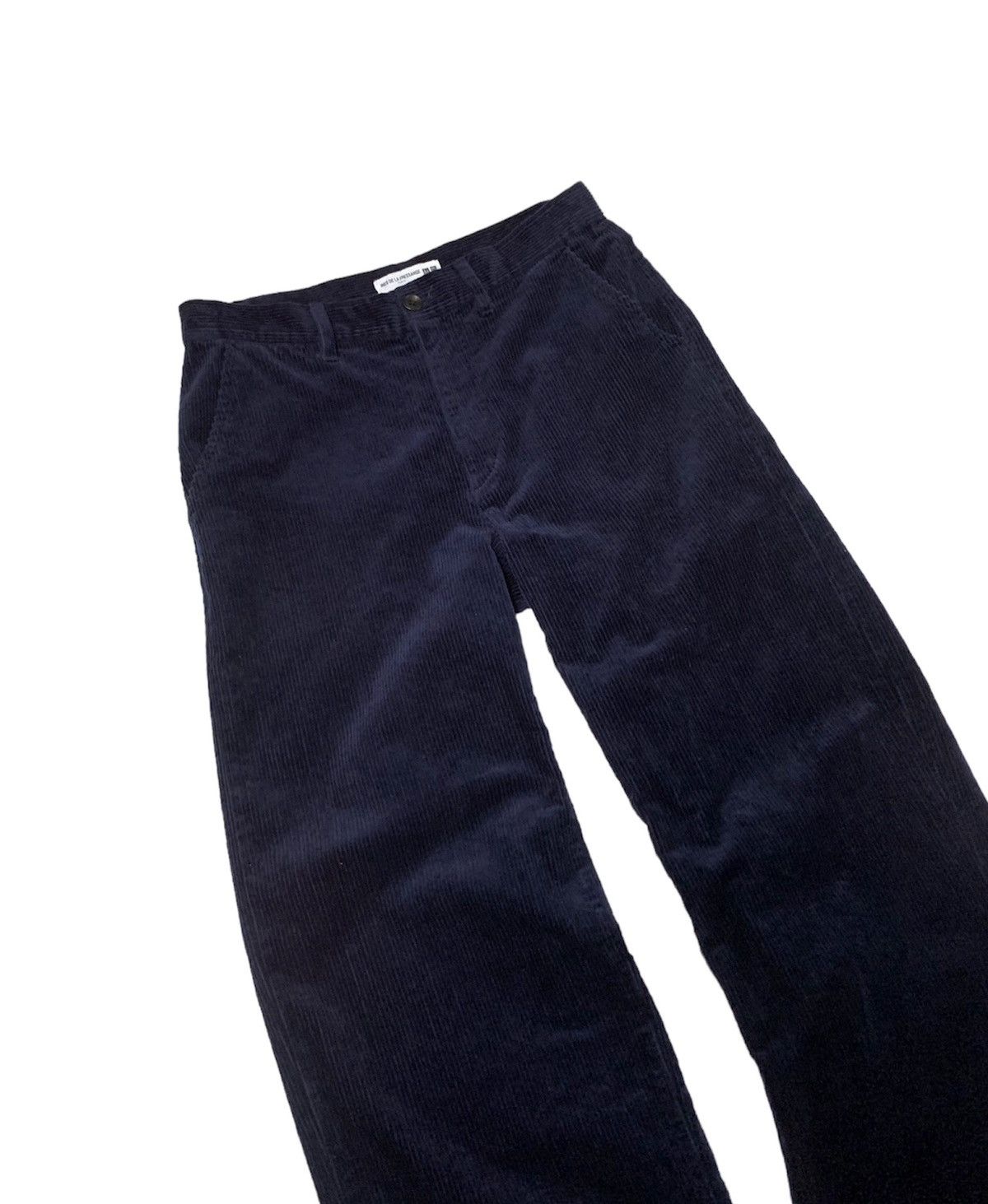 Uniqlo UNIQLO INES DE LA FRESSANGE PARIS BLUE CORDUROY BAGGY PANTS Size US 30 / EU 46 - 4 Thumbnail
