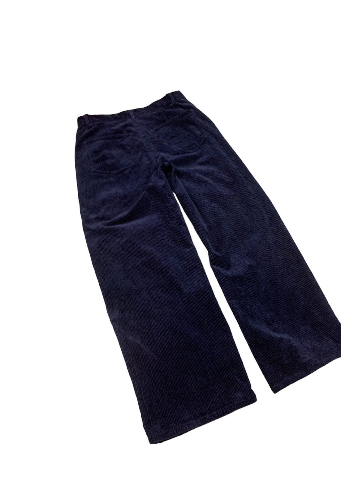 Uniqlo UNIQLO INES DE LA FRESSANGE PARIS BLUE CORDUROY BAGGY PANTS Size US 30 / EU 46 - 9 Thumbnail