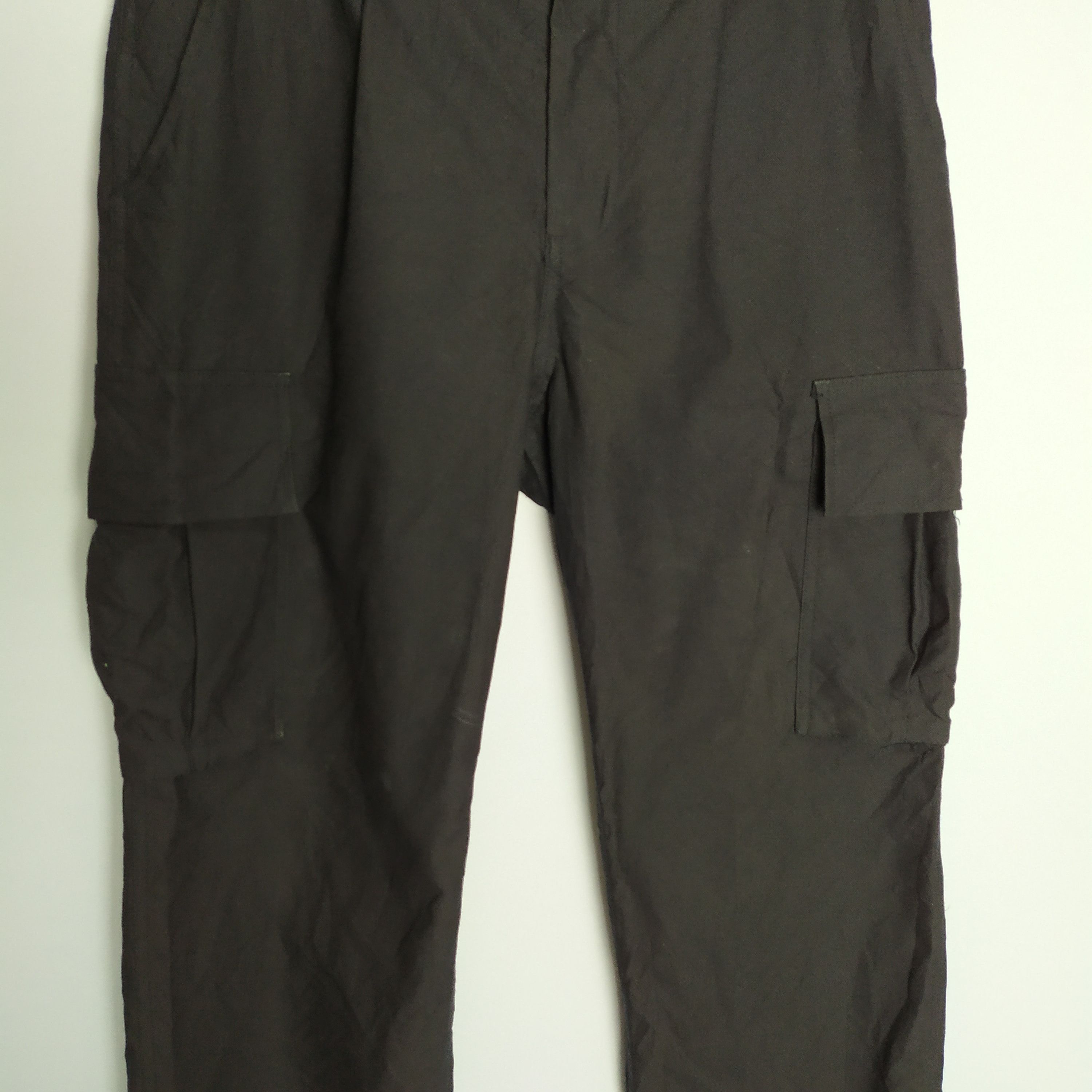 Japanese Brand JAPANESE BRAND BLACK CARGO PANTS Size US 30 / EU 46 - 3 Thumbnail