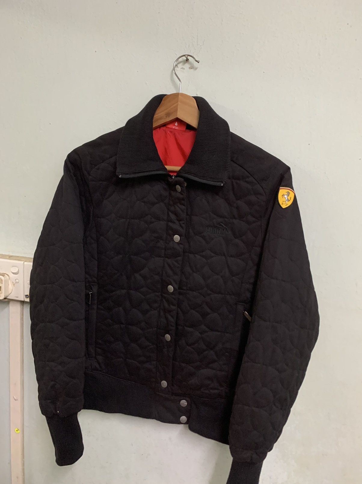 Ferrari PUMA X FERRARI Quilted Light Puffer Jacket (Kids) Size US S / EU 44-46 / 1 - 3 Thumbnail