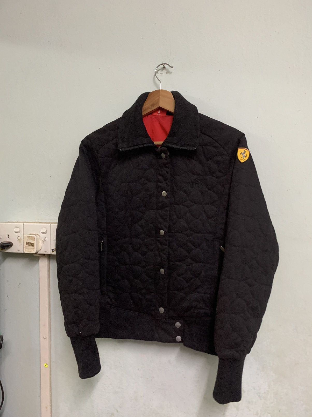 PUMA X FERRARI Quilted Light Puffer Jacket (Kids)