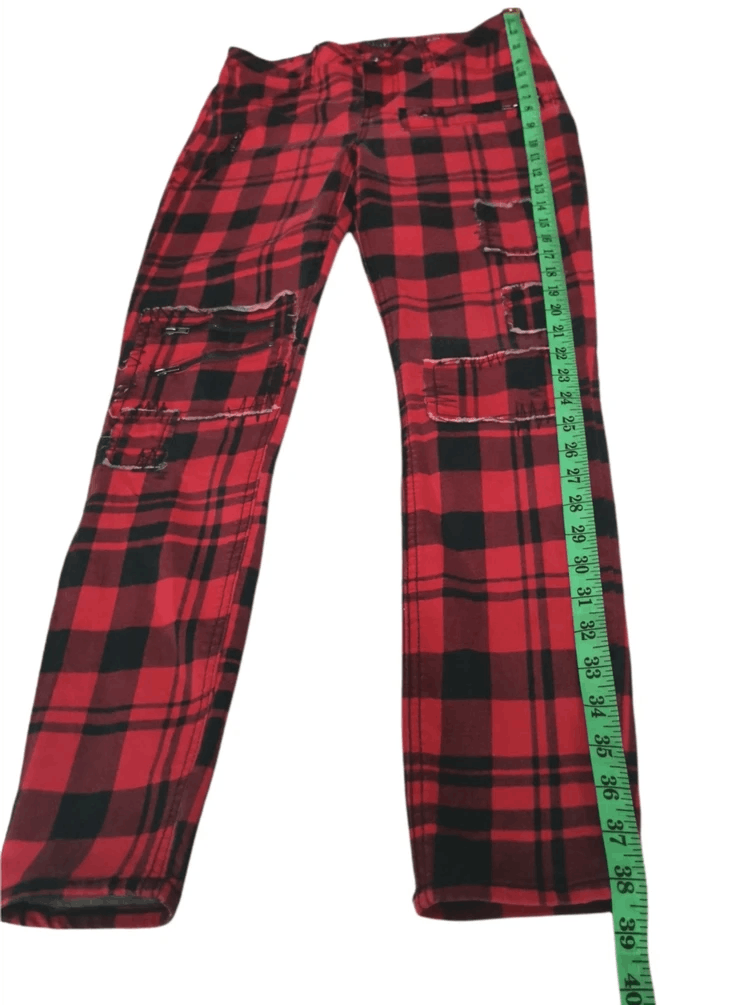 Seditionaries Blackheart Japan Seditionaries Skinny Pant Patchwork Size US 29 - 7 Thumbnail