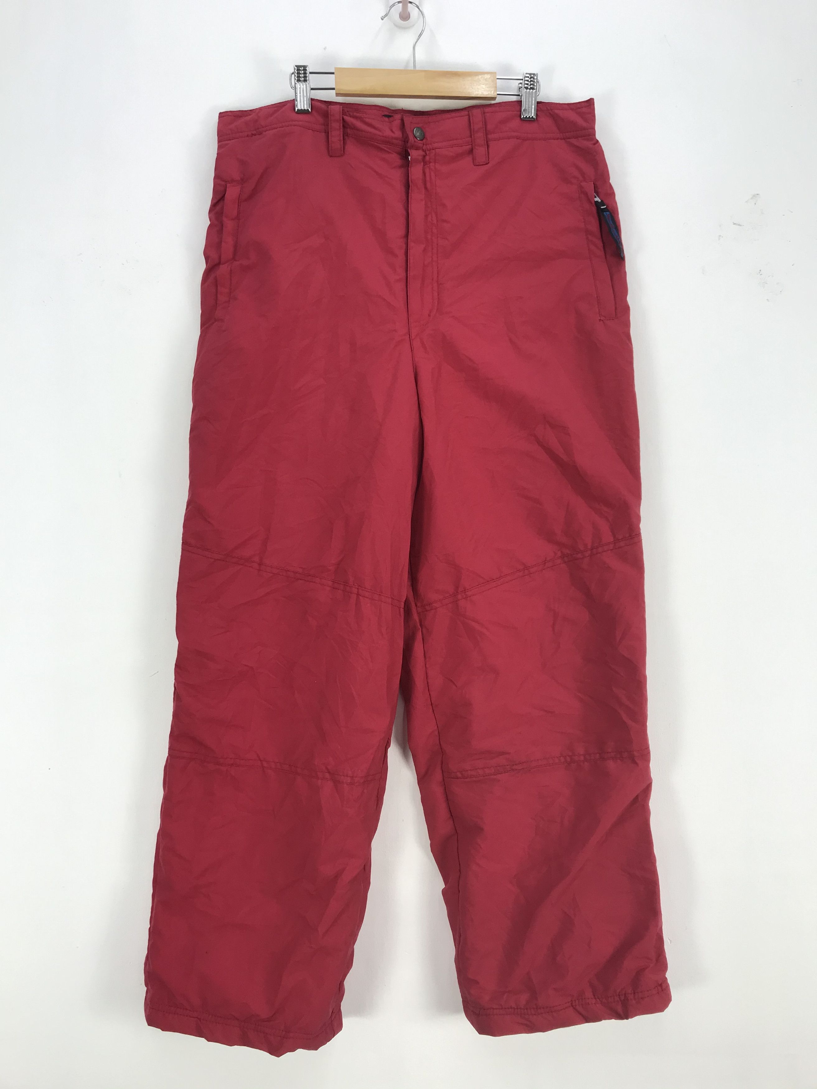 Japanese Brand × Vintage Vintage Fat Cap Ski Pants Ski Wear Snowboards Trousers Size US 34 / EU 50 - 2 Thumbnail