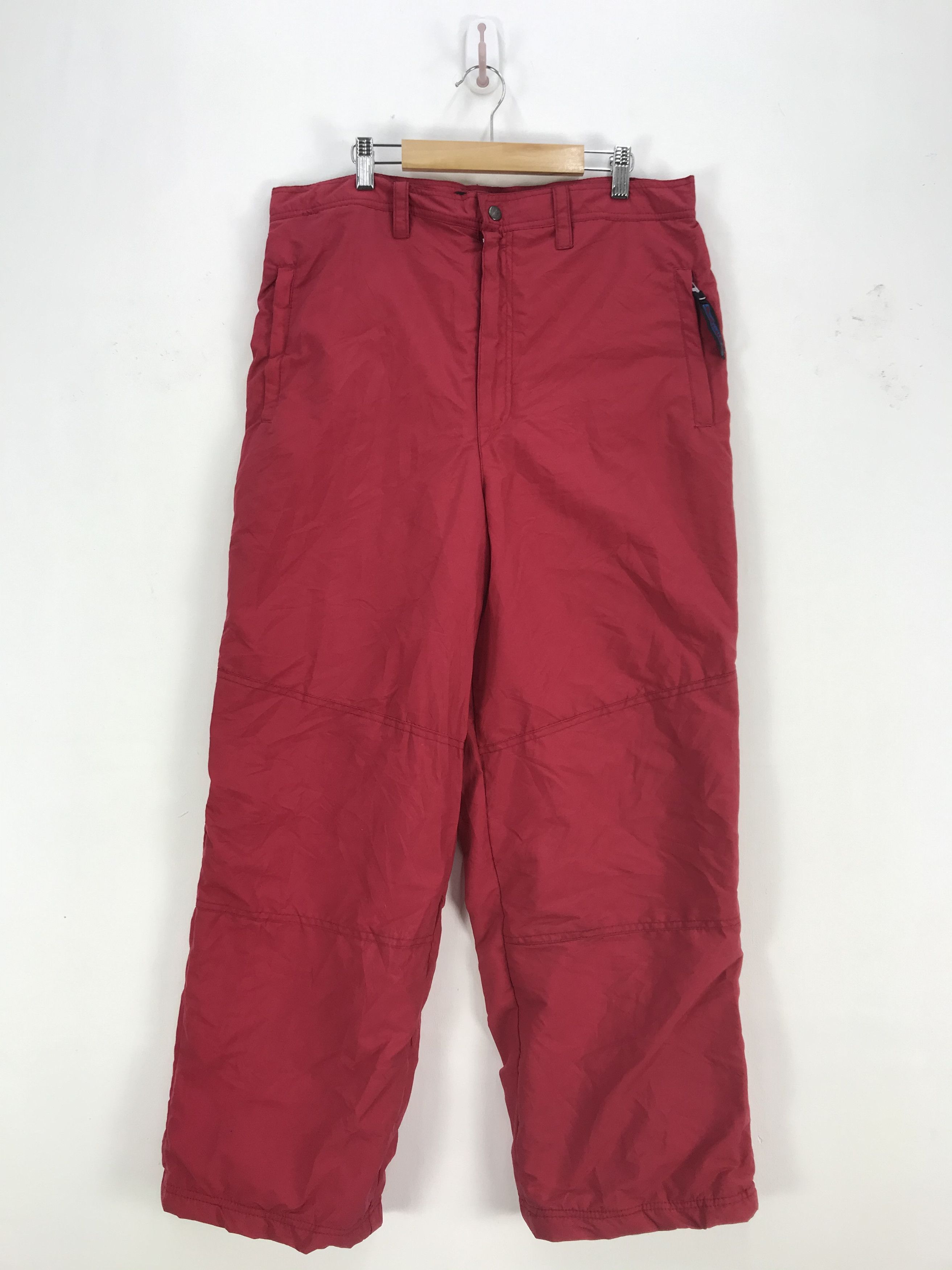 Japanese Brand × Vintage Vintage Fat Cap Ski Pants Ski Wear Snowboards Trousers Size US 34 / EU 50 - 1 Thumbnail