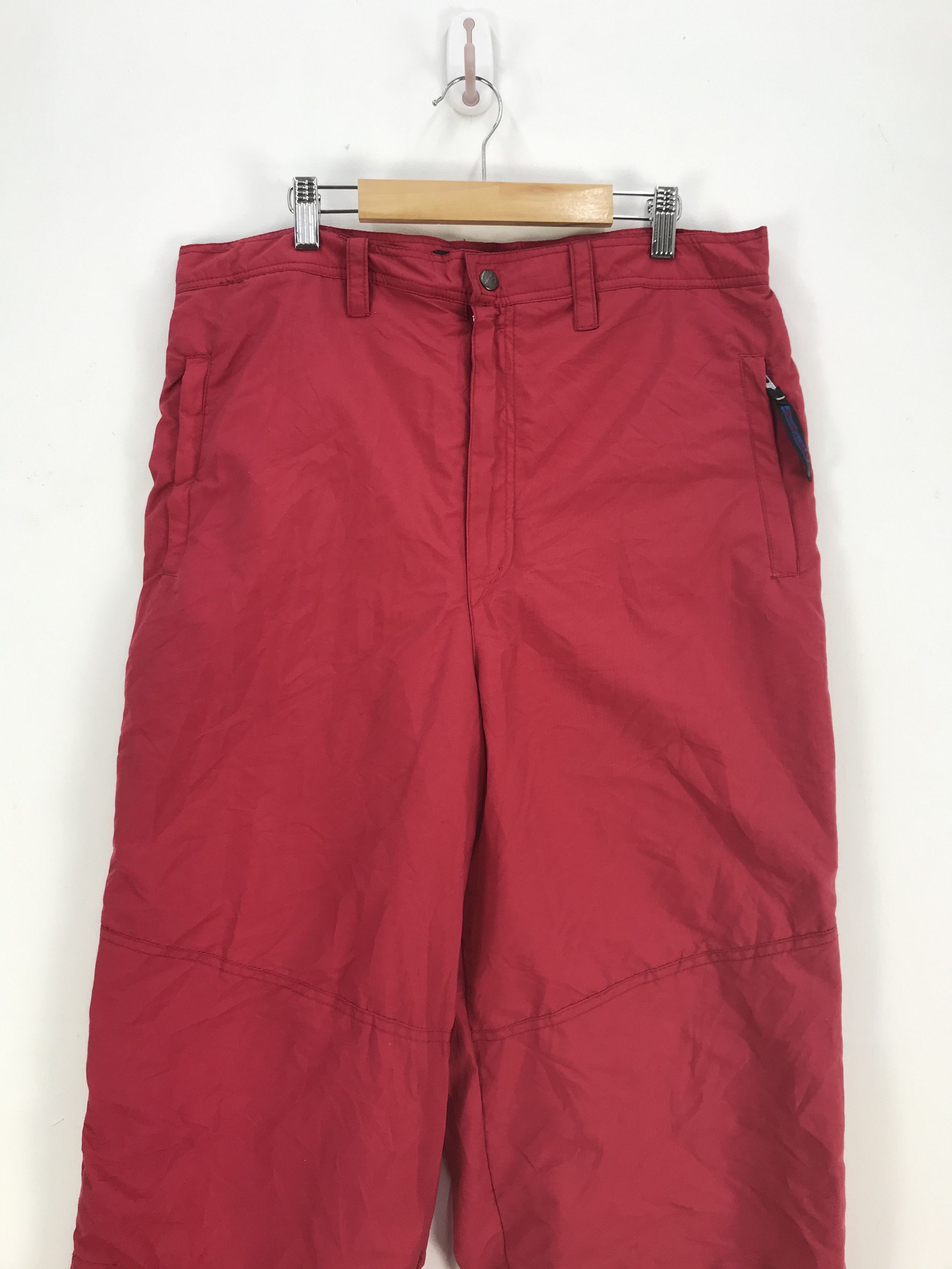 Japanese Brand × Vintage Vintage Fat Cap Ski Pants Ski Wear Snowboards Trousers Size US 34 / EU 50 - 3 Thumbnail