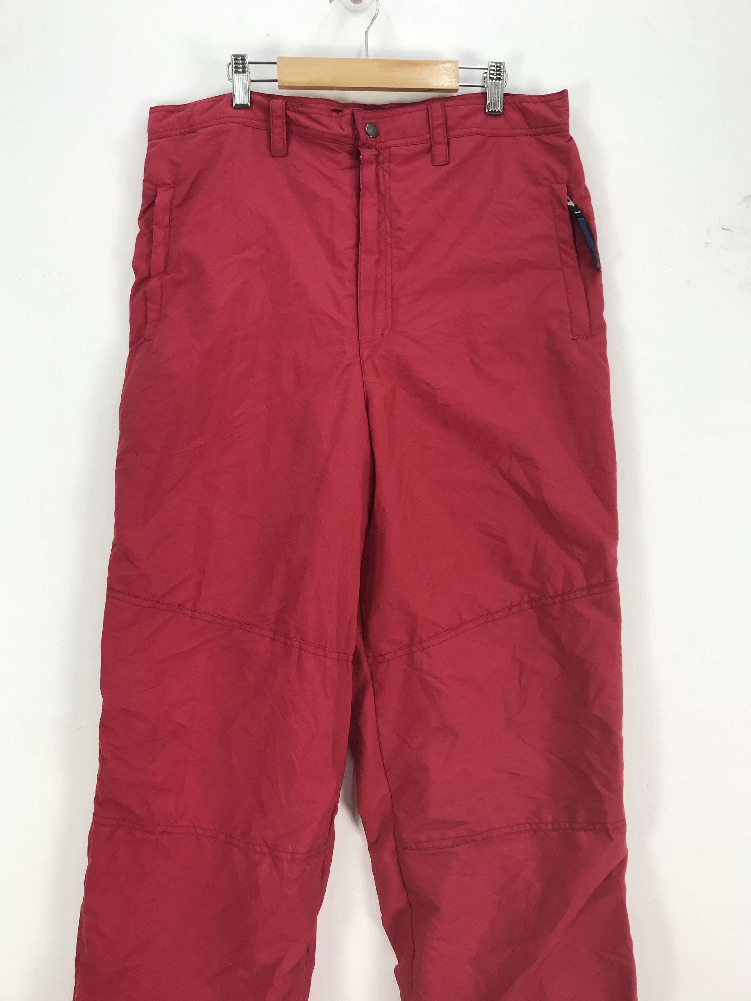 Japanese Brand × Vintage Vintage Fat Cap Ski Pants Ski Wear Snowboards Trousers Size US 34 / EU 50 - 4 Thumbnail