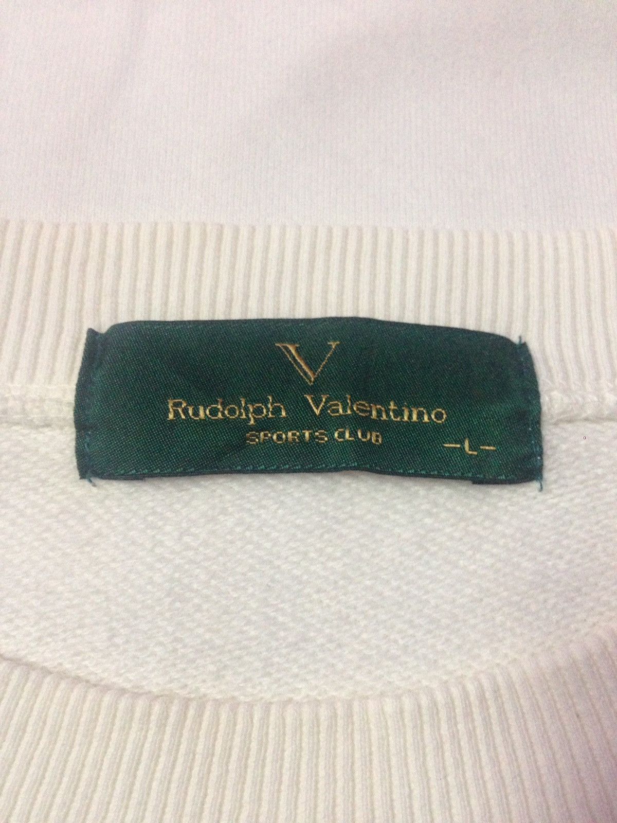 Valentino Vintage 90's Rudolph Valentino Sports Sweatshirts Size L Size US L / EU 52-54 / 3 - 4 Thumbnail