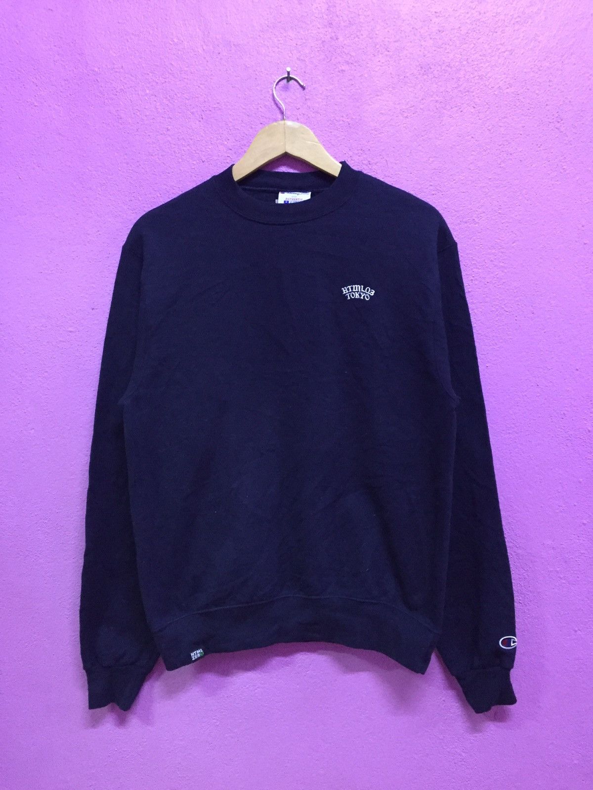 Vintage 90's Champion Eco Authentic Sweatshirts Size S