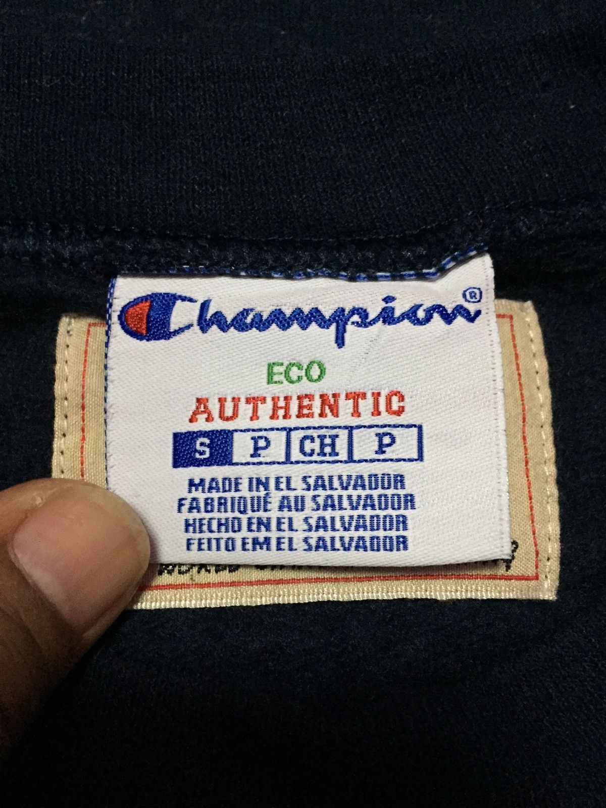 Champion Vintage 90's Champion Eco Authentic Sweatshirts Size S Size US S / EU 44-46 / 1 - 3 Thumbnail