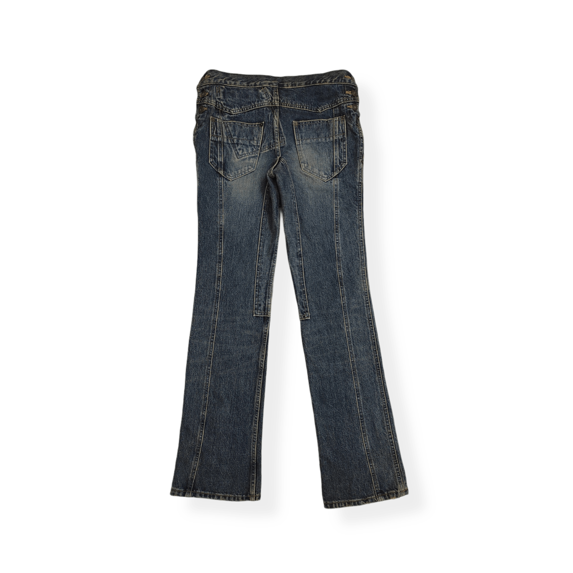 Japanese Brand ⚡️𝐐𝐔𝐈𝐂𝐊 𝐒𝐀𝐋𝐄 AW2000 OSSA MANDO mud Jeans Size US 30 / EU 46 - 14 Thumbnail