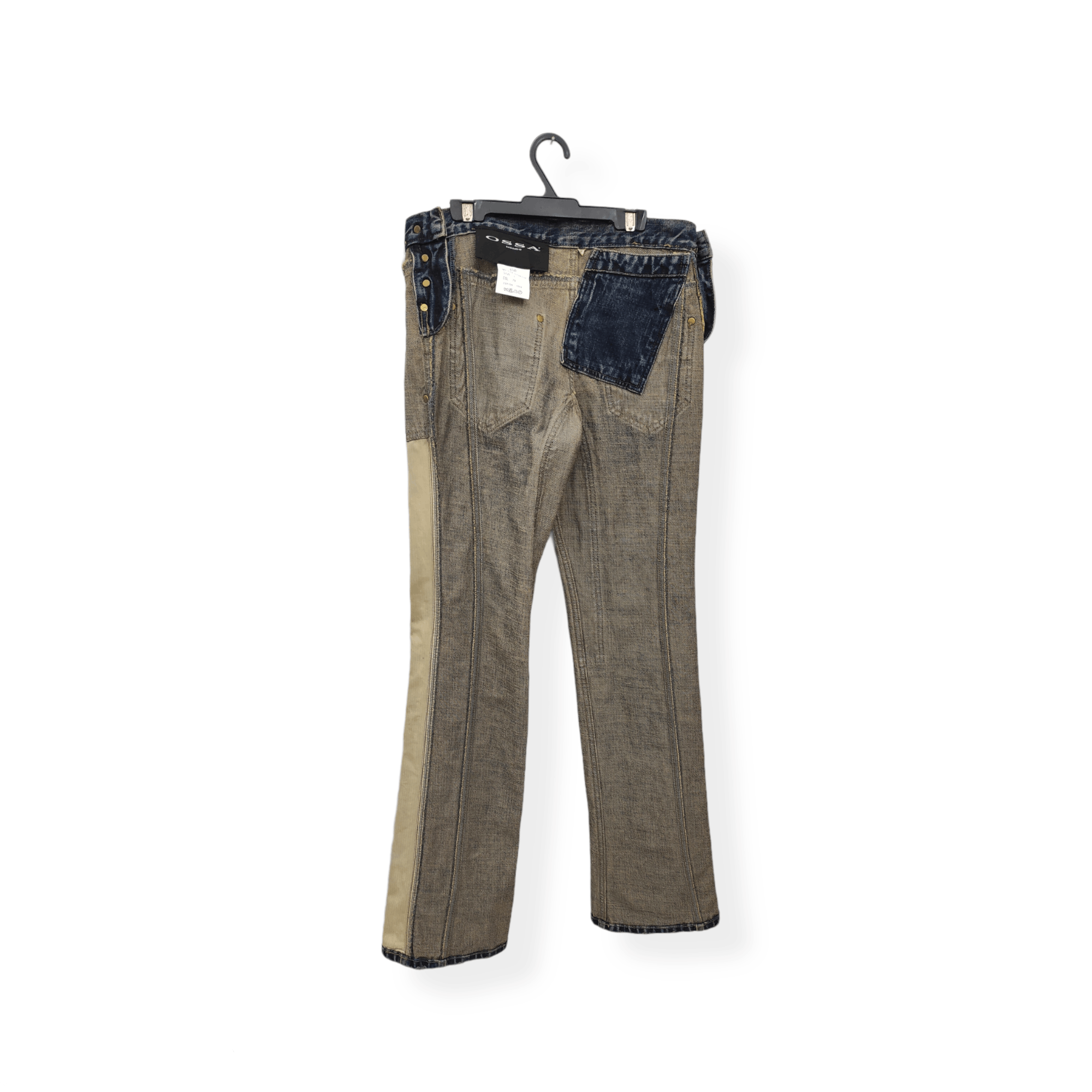 Japanese Brand ⚡️𝐐𝐔𝐈𝐂𝐊 𝐒𝐀𝐋𝐄 AW2000 OSSA MANDO mud Jeans Size US 30 / EU 46 - 4 Thumbnail