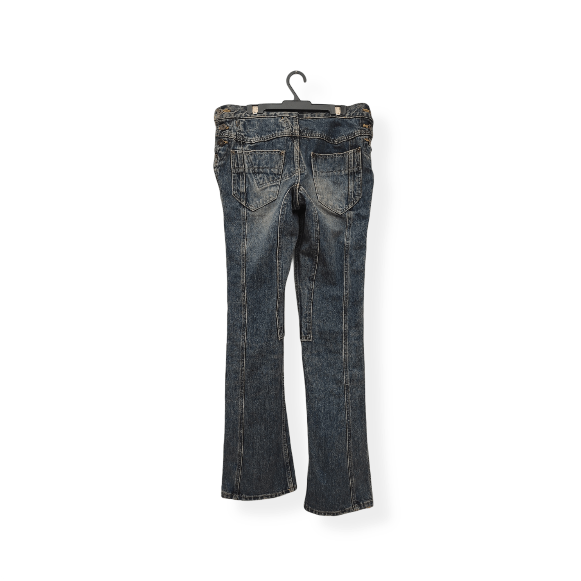 Japanese Brand ⚡️𝐐𝐔𝐈𝐂𝐊 𝐒𝐀𝐋𝐄 AW2000 OSSA MANDO mud Jeans Size US 30 / EU 46 - 2 Thumbnail