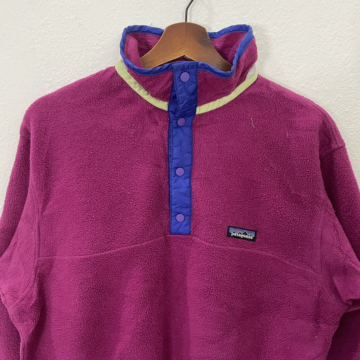 Patagonia Vintage Patagonia Small Logo Fleece Kids Jacket Size US XS / EU 42 / 0 - 4 Thumbnail