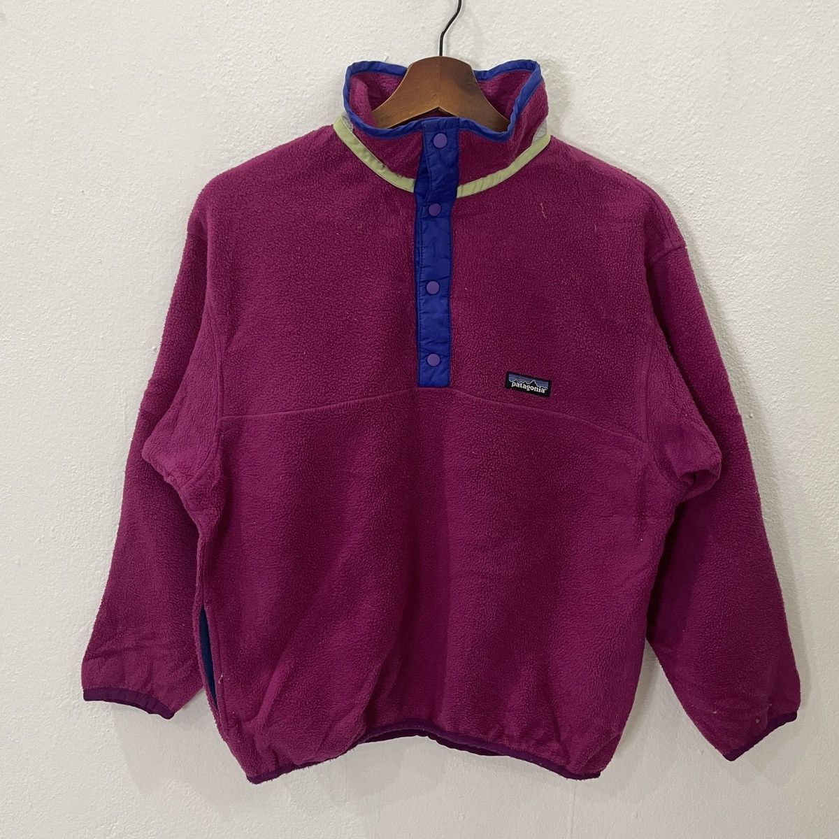 Patagonia Vintage Patagonia Small Logo Fleece Kids Jacket Size US XS / EU 42 / 0 - 1 Thumbnail