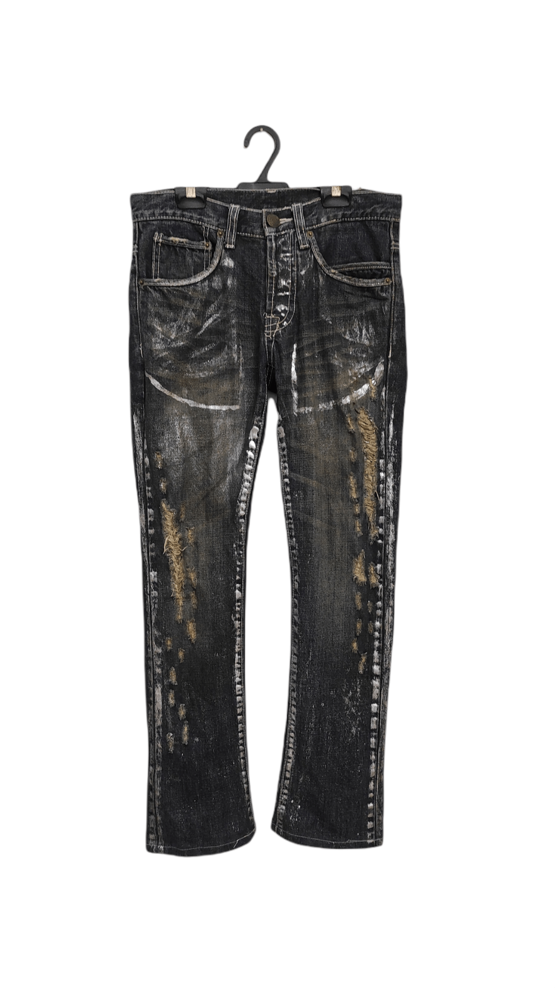 JACKROSE ⚡️𝐐𝐔𝐈𝐂𝐊 𝐒𝐀𝐋𝐄 Archive JACK ROSE painter waxed jeans Size US 29 - 8 Thumbnail