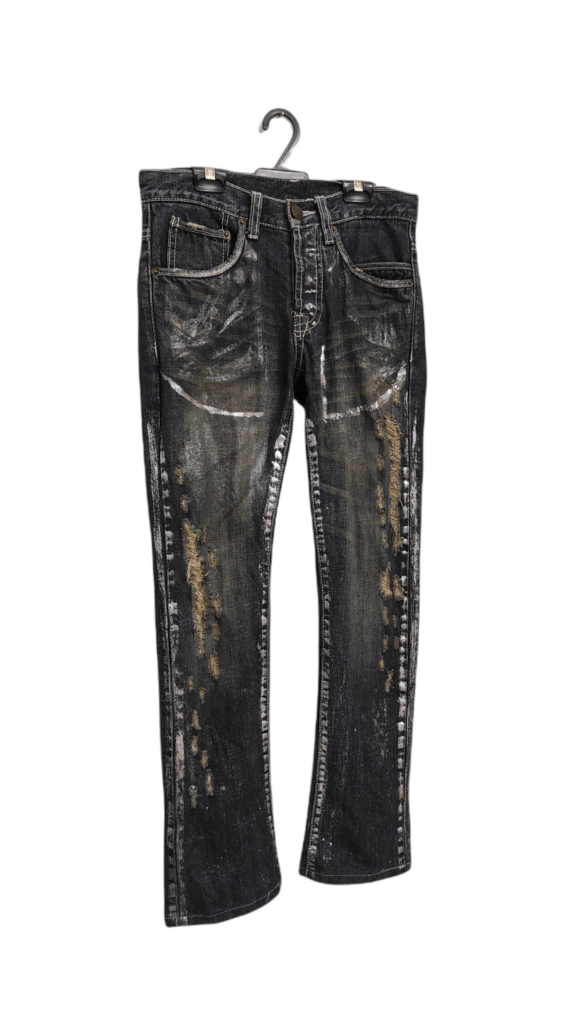 JACKROSE ⚡️𝐐𝐔𝐈𝐂𝐊 𝐒𝐀𝐋𝐄 Archive JACK ROSE painter waxed jeans Size US 29 - 9 Thumbnail