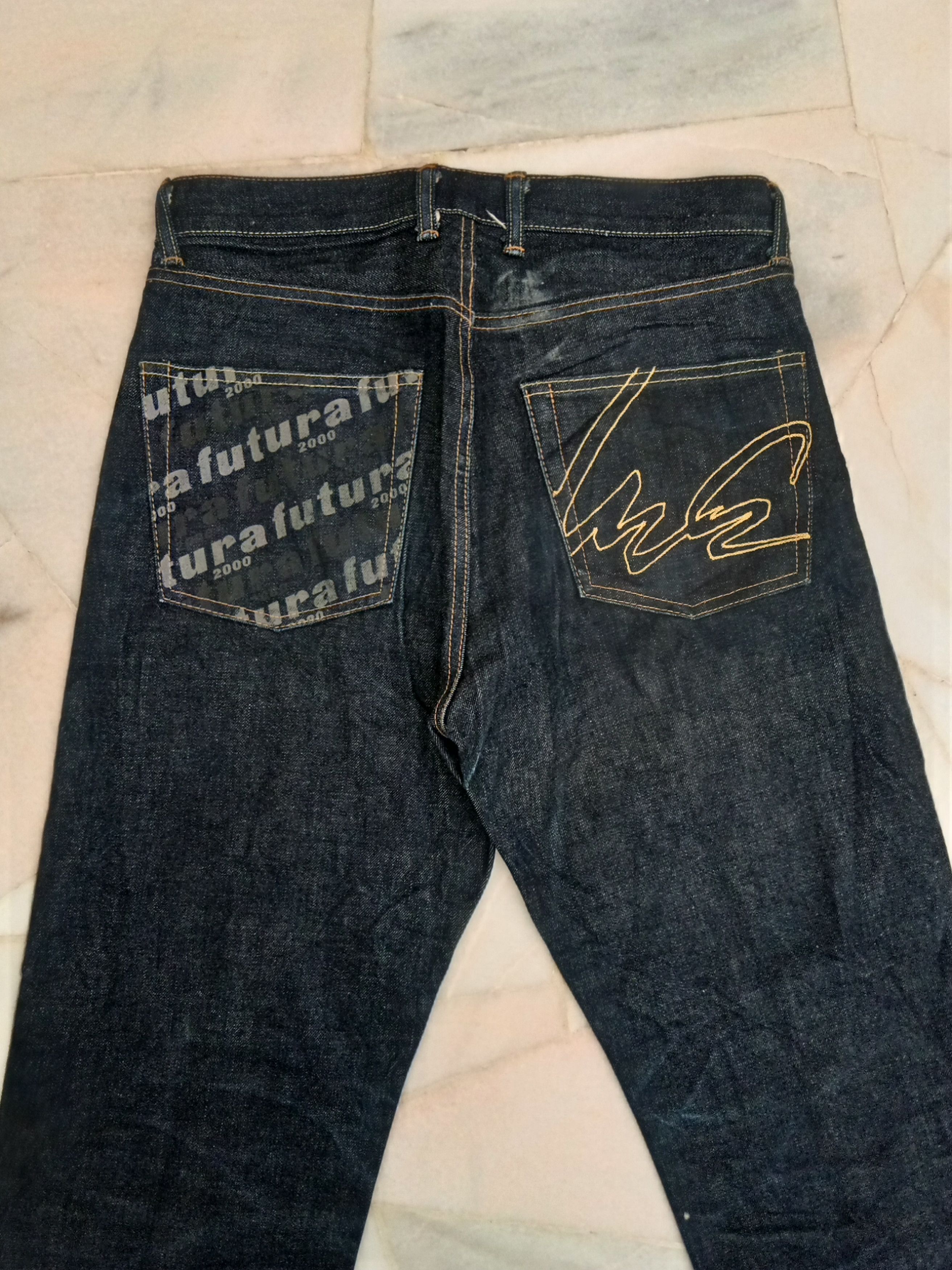 Futura Futura 2000 Futura laboratories jeans Size US 30 / EU 46 - 12 Thumbnail