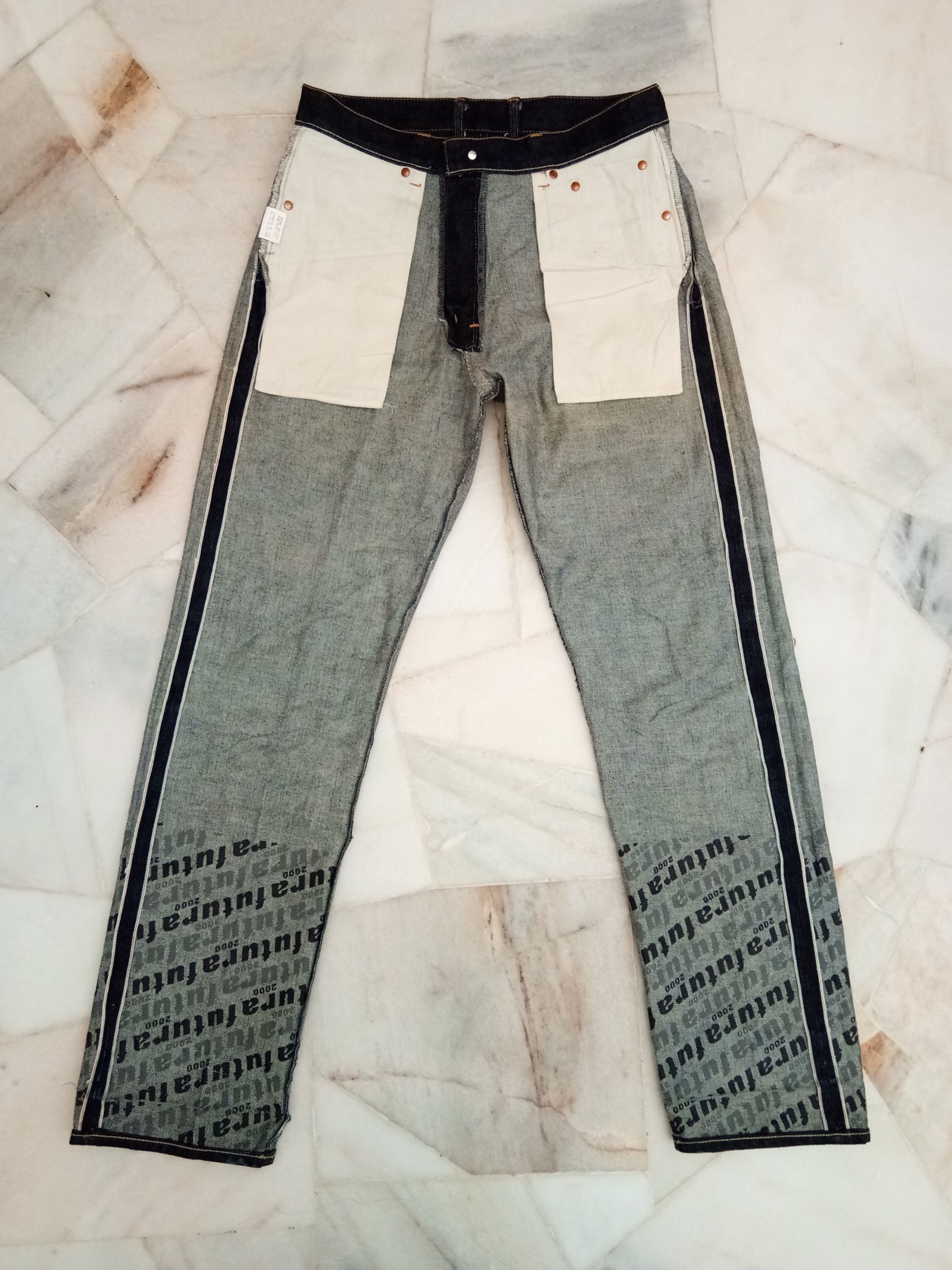 Futura Futura 2000 Futura laboratories jeans Size US 30 / EU 46 - 5 Thumbnail