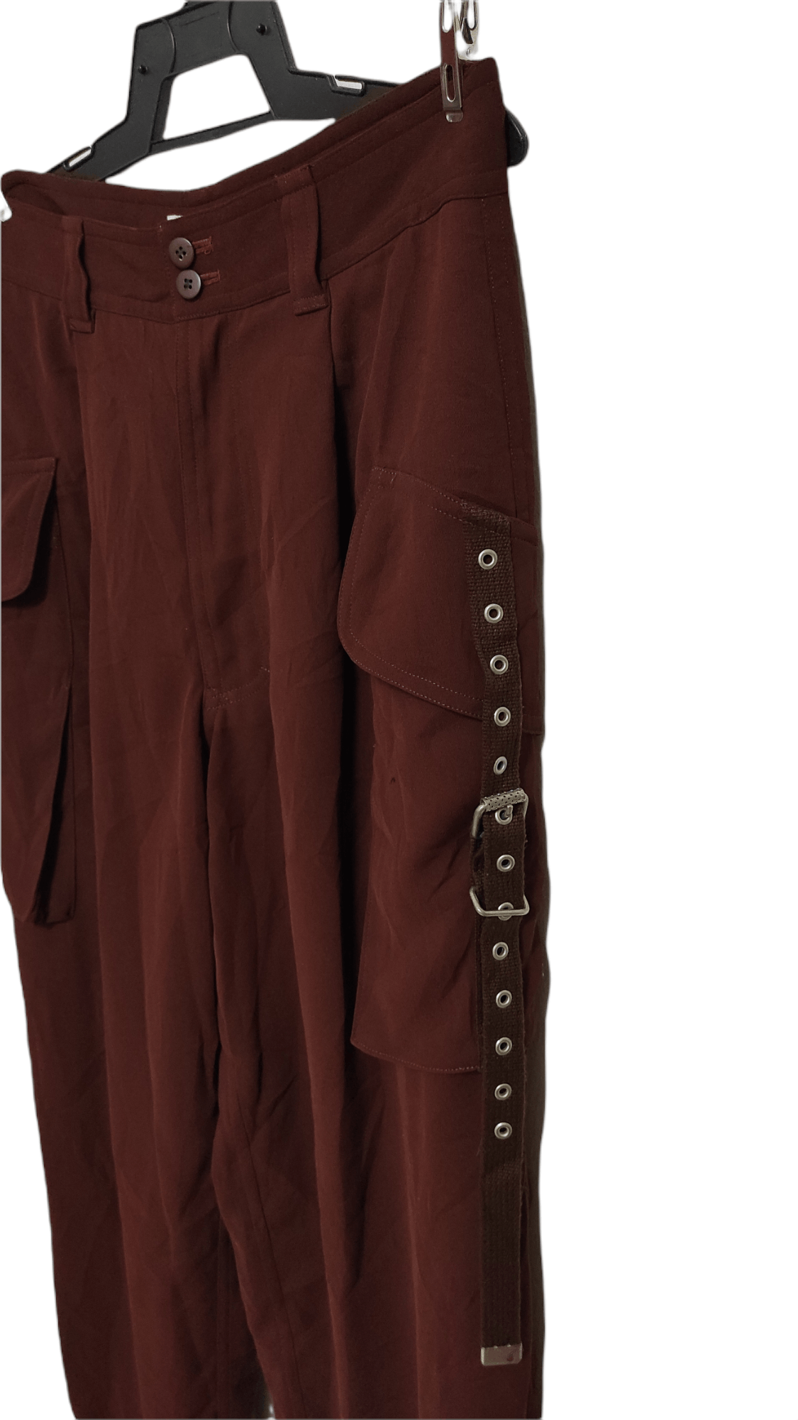 Kansai Yamamoto 80s Kansai Yamamoto Pocket Cargo bondage Balloon pants Size US 32 / EU 48 - 8 Thumbnail